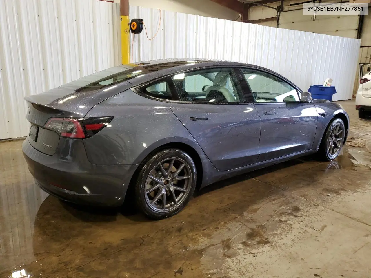 5YJ3E1EB7NF277851 2022 Tesla Model 3