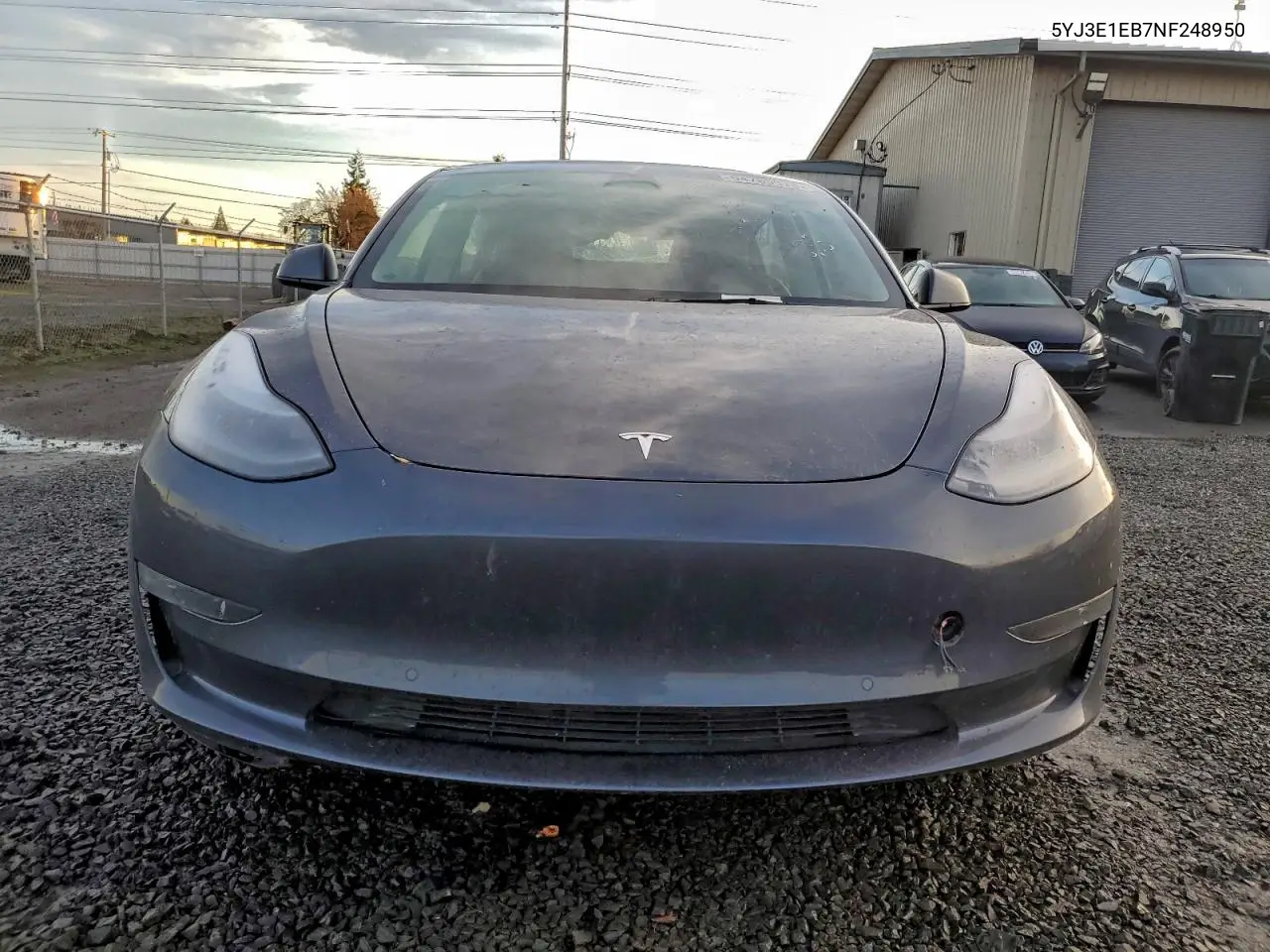 5YJ3E1EB7NF248950 2022 Tesla Model 3