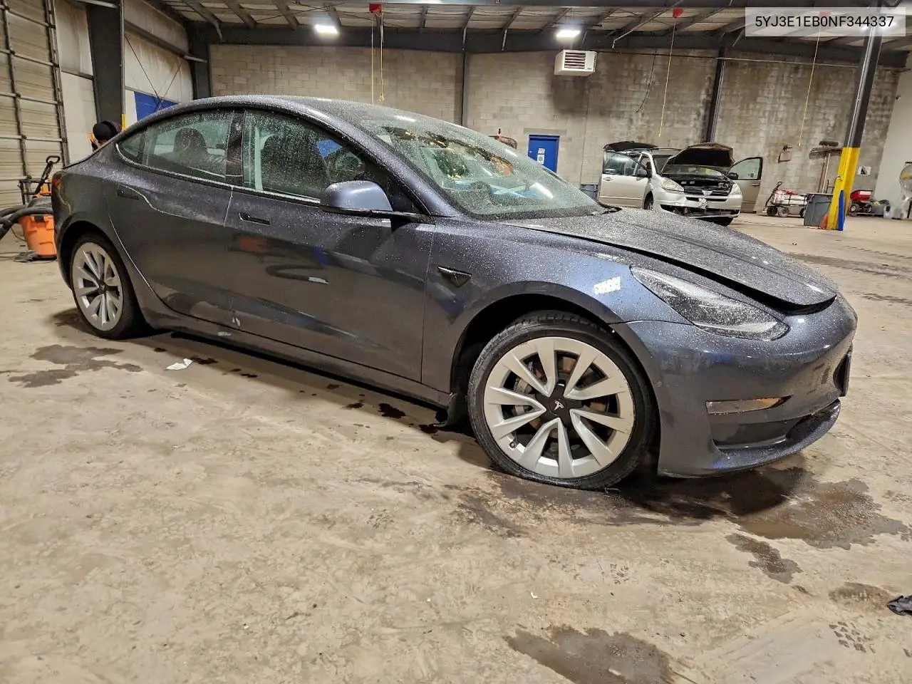 5YJ3E1EB0NF344337 2022 Tesla Model 3