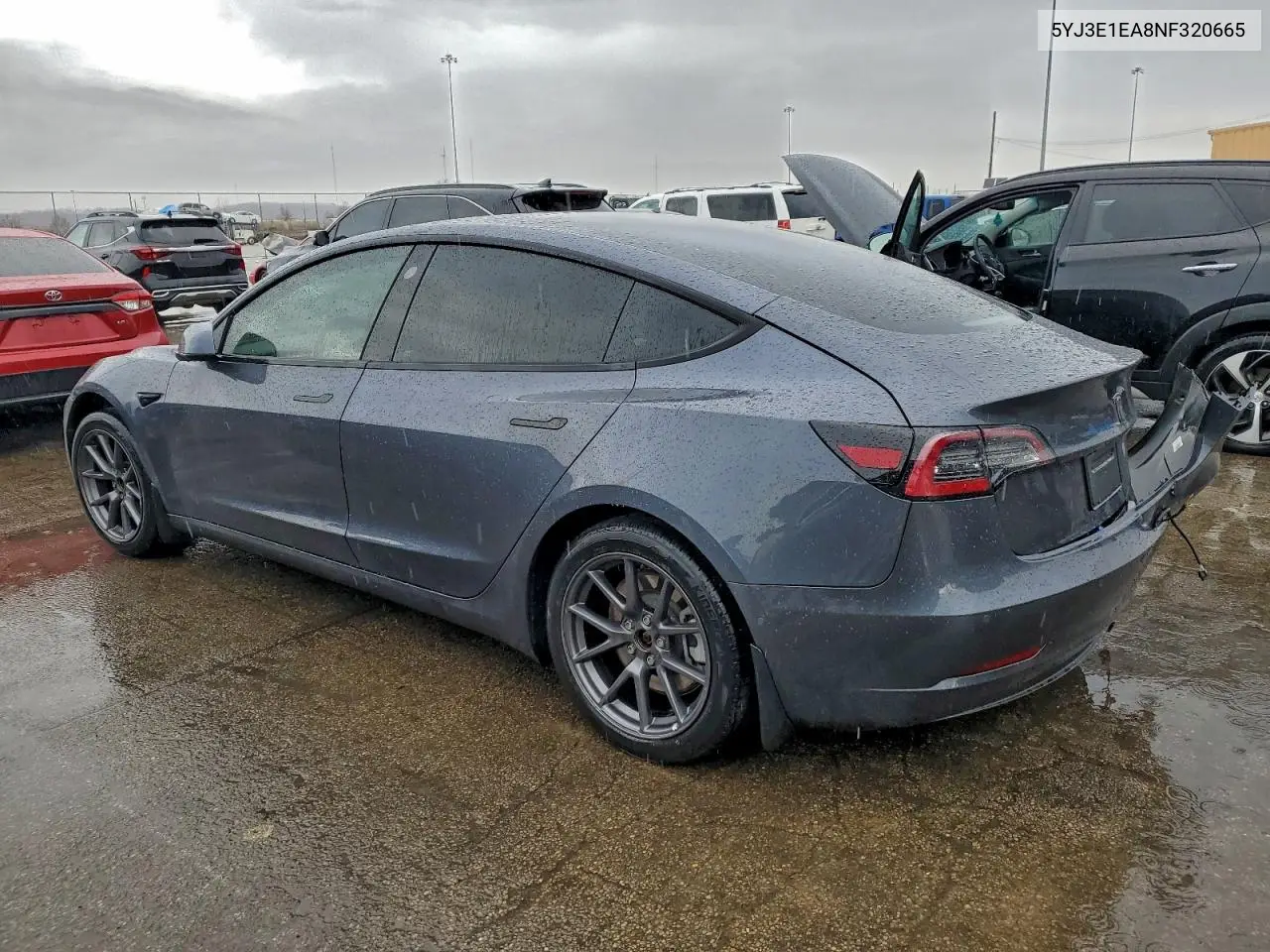 5YJ3E1EA8NF320665 2022 Tesla Model 3