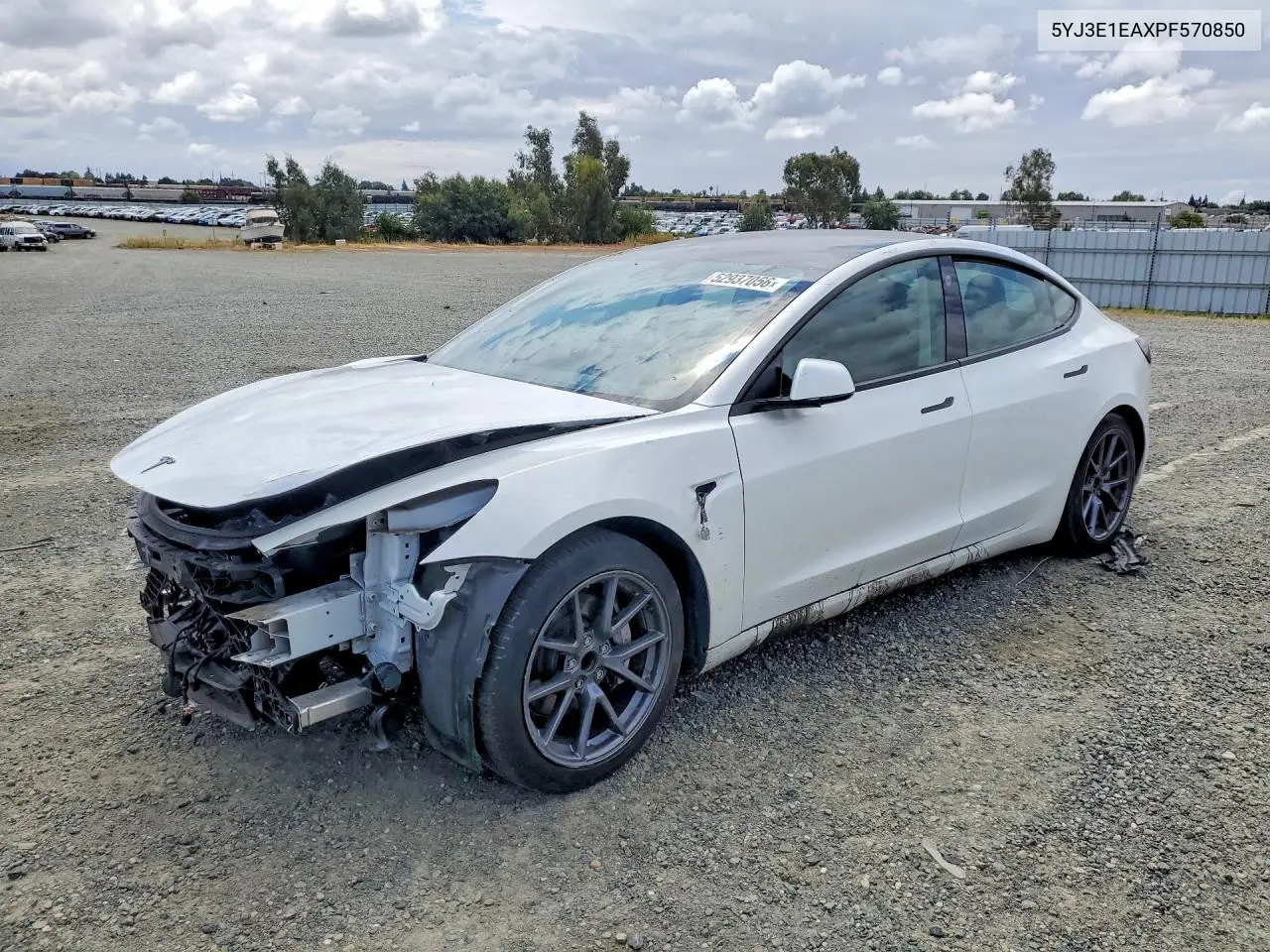 5YJ3E1EAXPF570850 2023 Tesla Model 3
