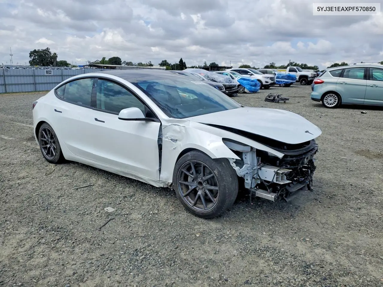 5YJ3E1EAXPF570850 2023 Tesla Model 3