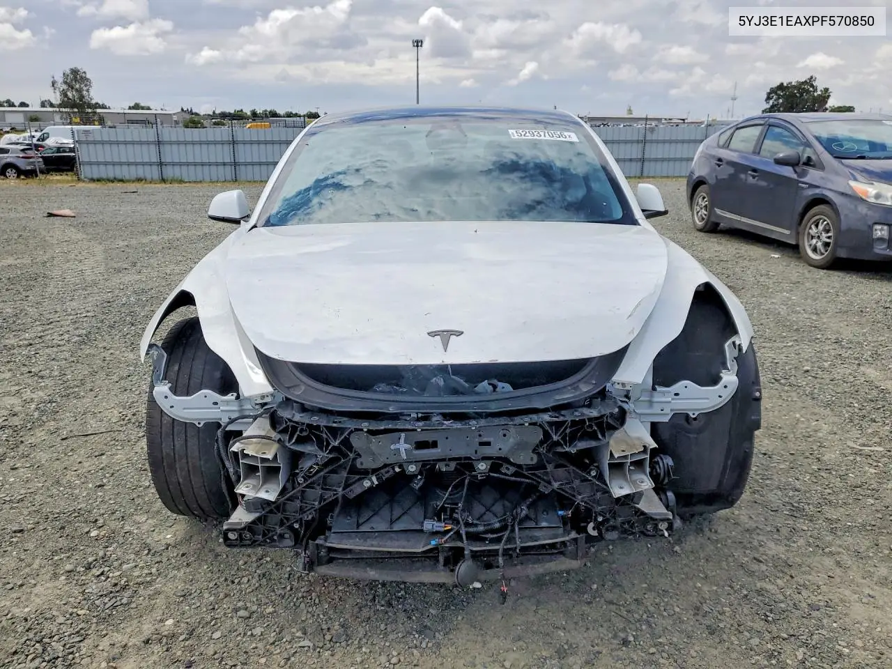5YJ3E1EAXPF570850 2023 Tesla Model 3