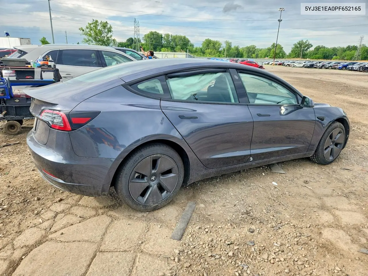 2023 Tesla Model 3 VIN: 5YJ3E1EA0PF652165 Lot: 56720436