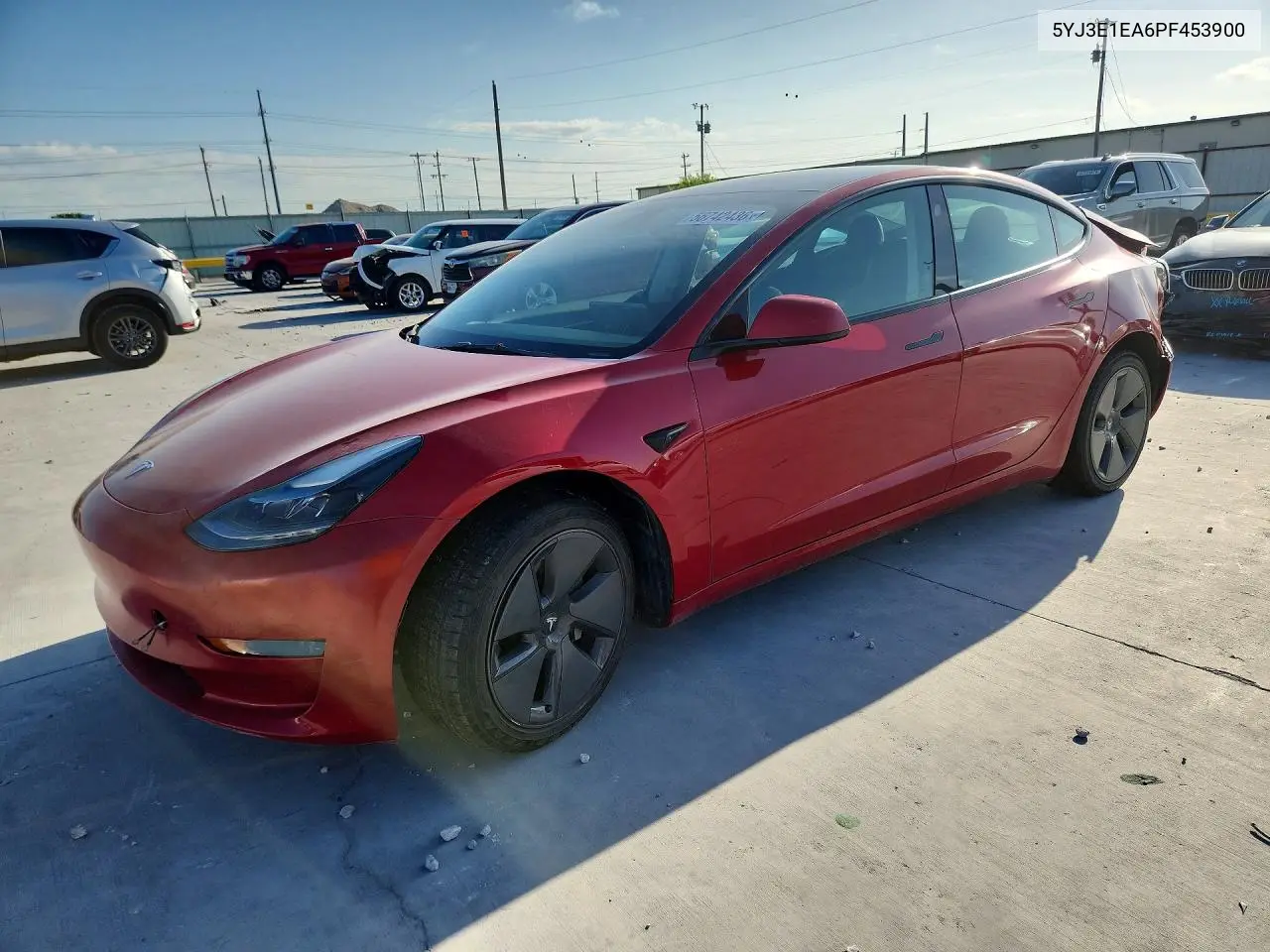 2023 Tesla Model 3 VIN: 5YJ3E1EA6PF453900 Lot: 56742436
