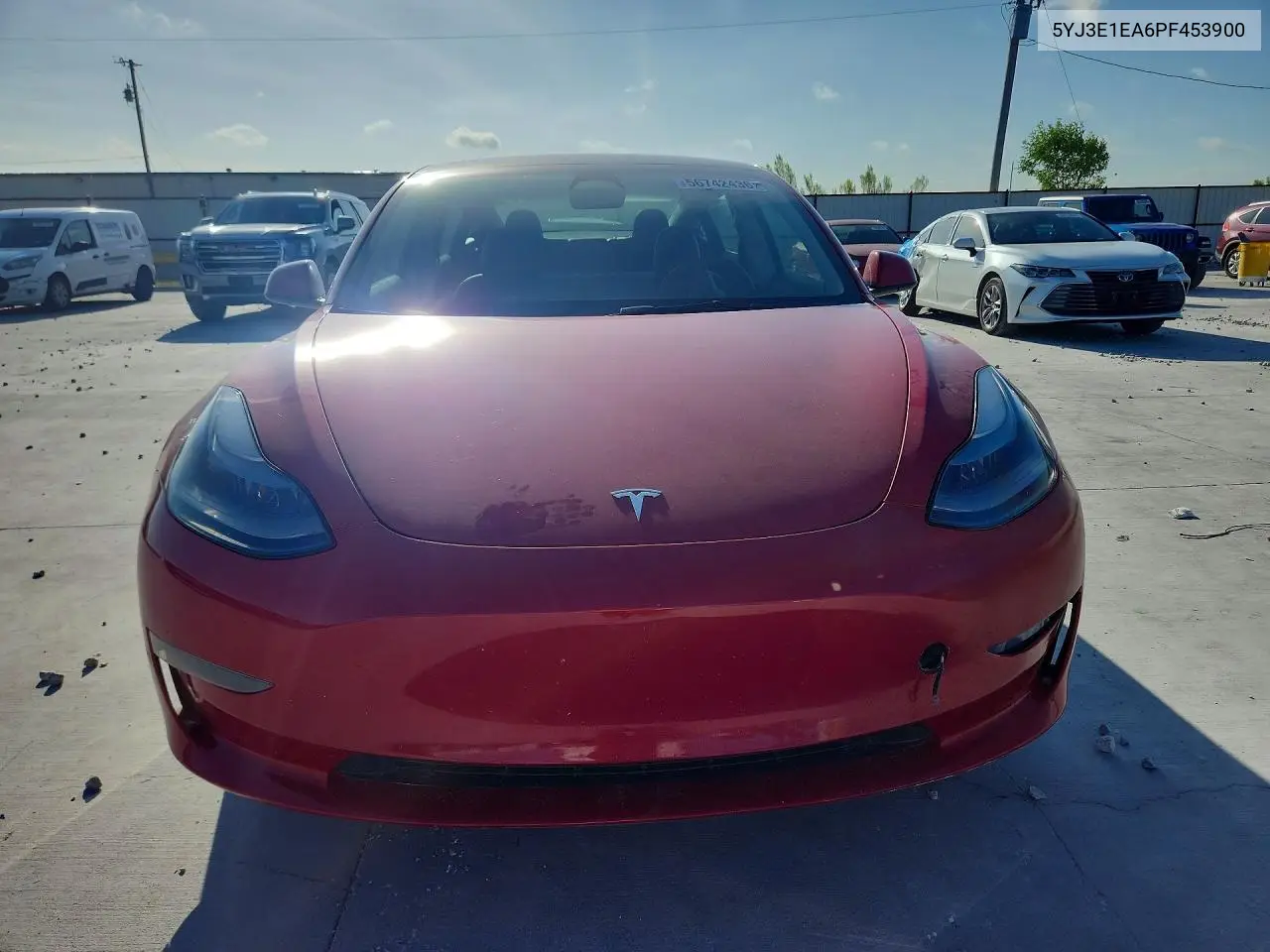 2023 Tesla Model 3 VIN: 5YJ3E1EA6PF453900 Lot: 56742436