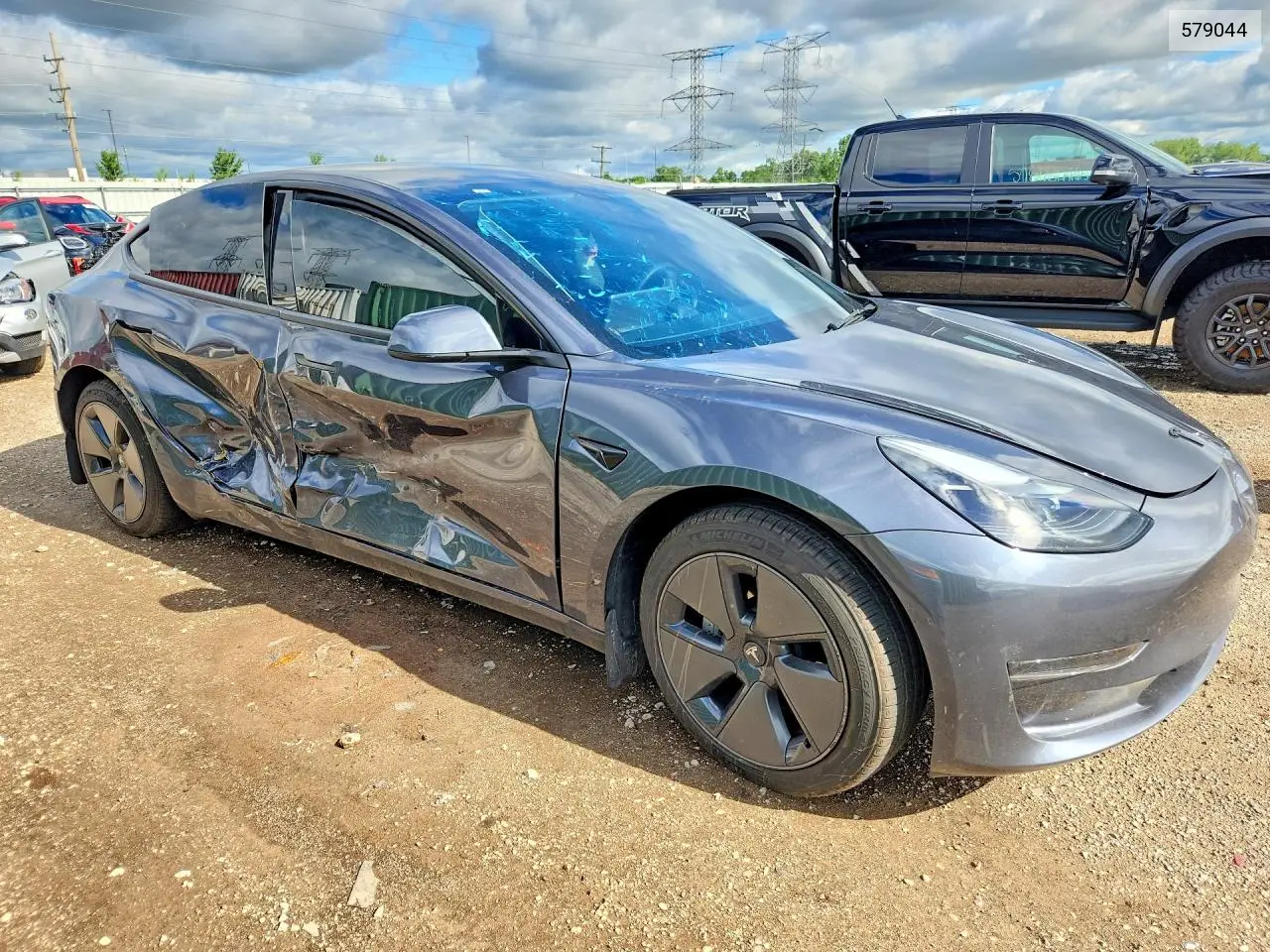 2023 Tesla Model 3 VIN: 5YJ3E1EA6PF579044 Lot: 57836186