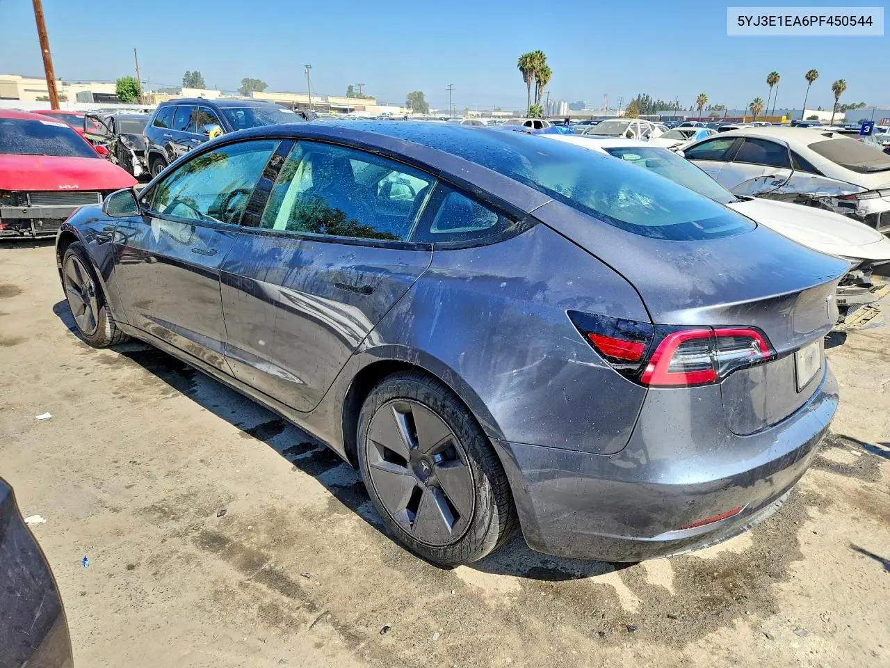2023 Tesla Model 3 VIN: 5YJ3E1EA6PF450544 Lot: 59896586