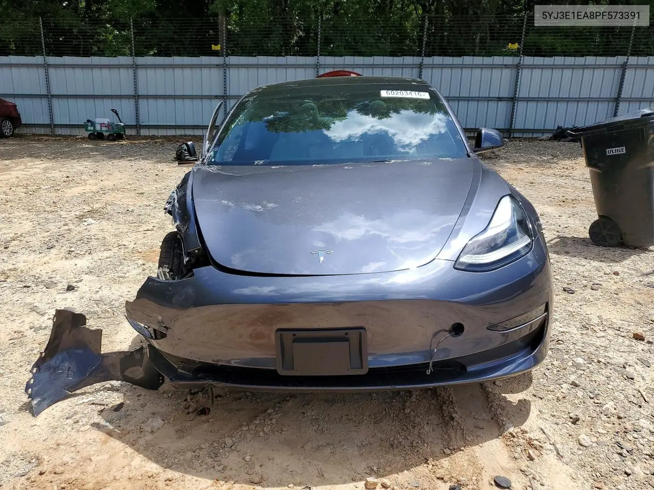 2023 Tesla Model 3 VIN: 5YJ3E1EA8PF573391 Lot: 60203416