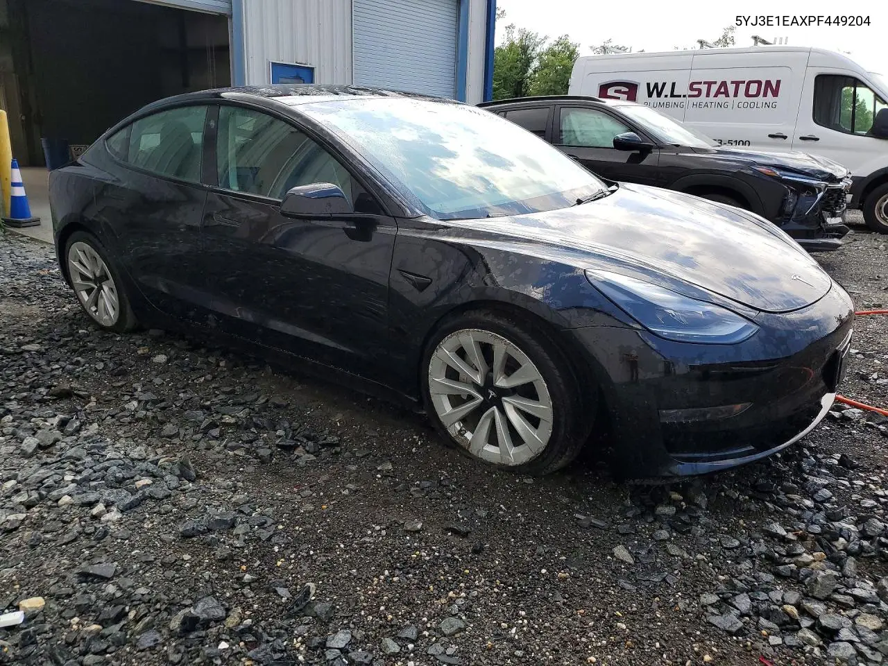 2023 Tesla Model 3 VIN: 5YJ3E1EAXPF449204 Lot: 60417896