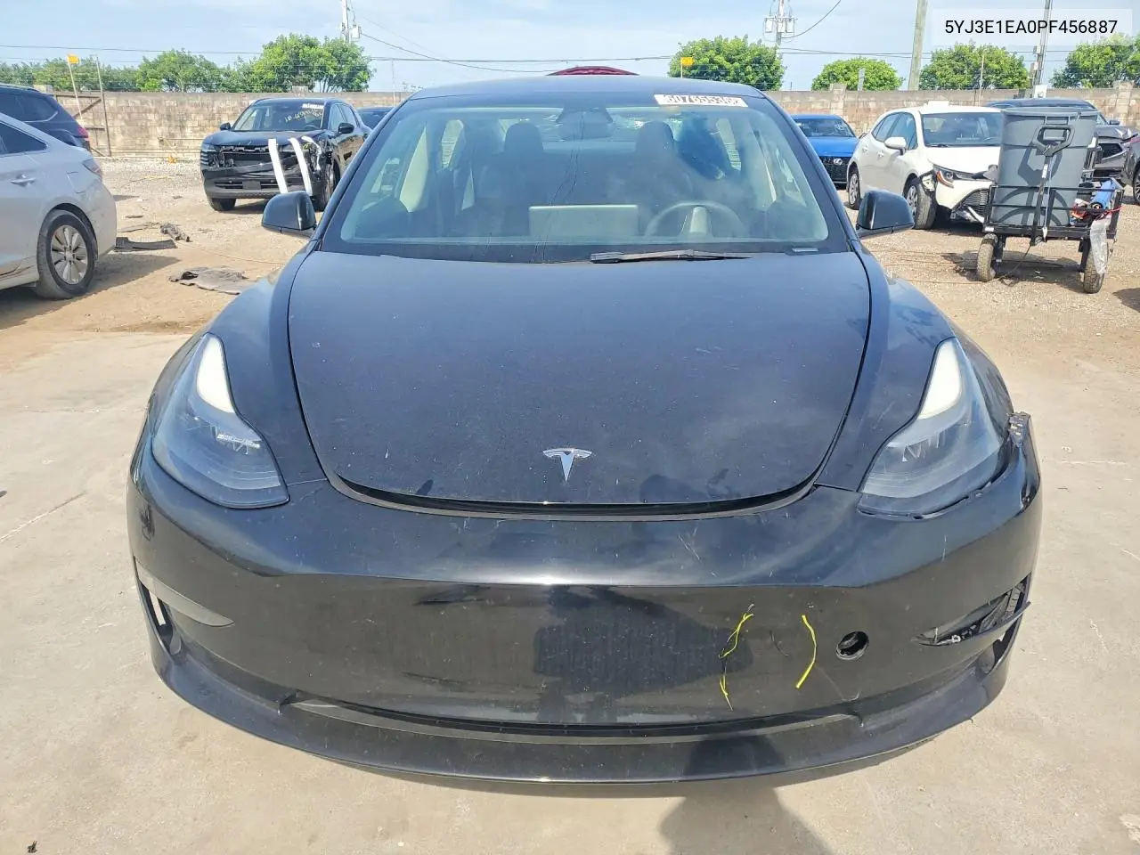2023 Tesla Model 3 VIN: 5YJ3E1EA0PF456887 Lot: 60765536