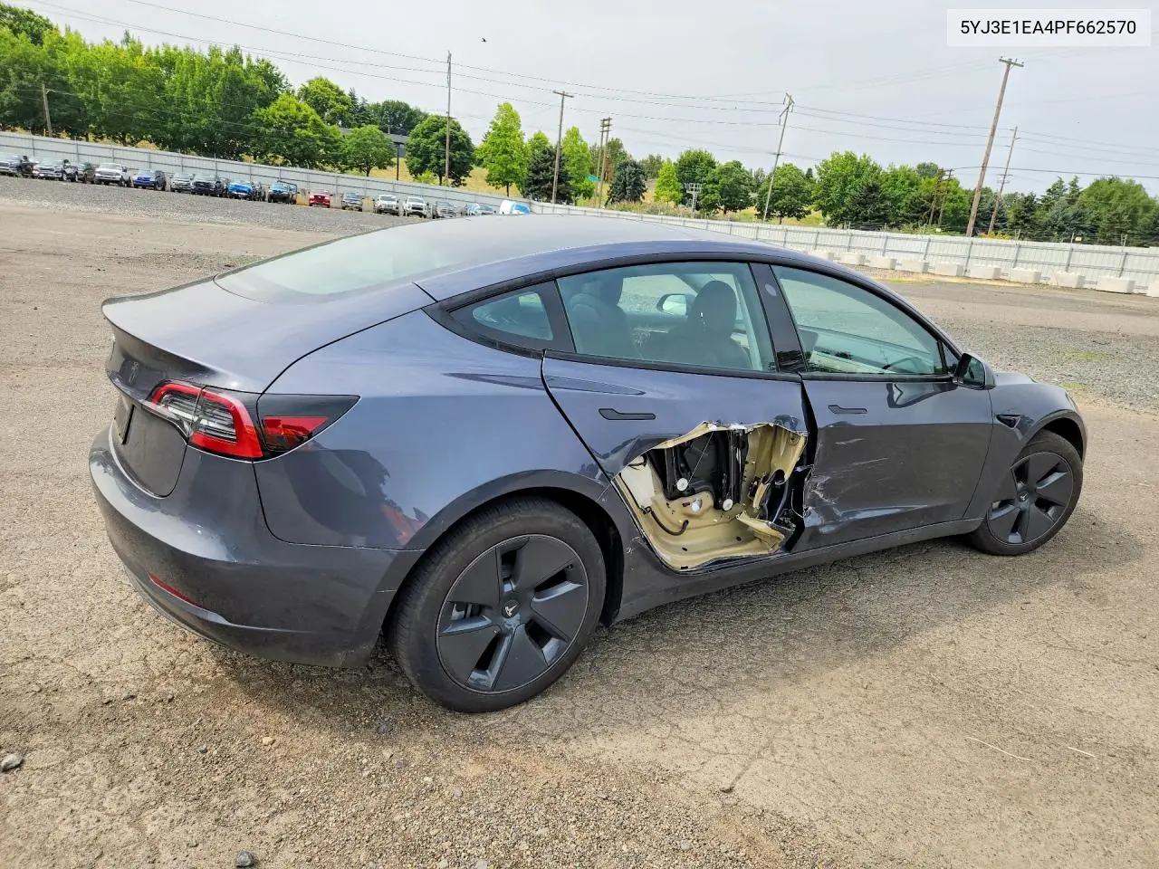 2023 Tesla Model 3 VIN: 5YJ3E1EA4PF662570 Lot: 61171876