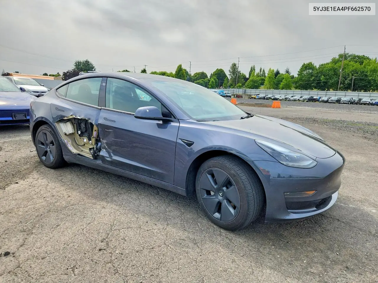 2023 Tesla Model 3 VIN: 5YJ3E1EA4PF662570 Lot: 61171876