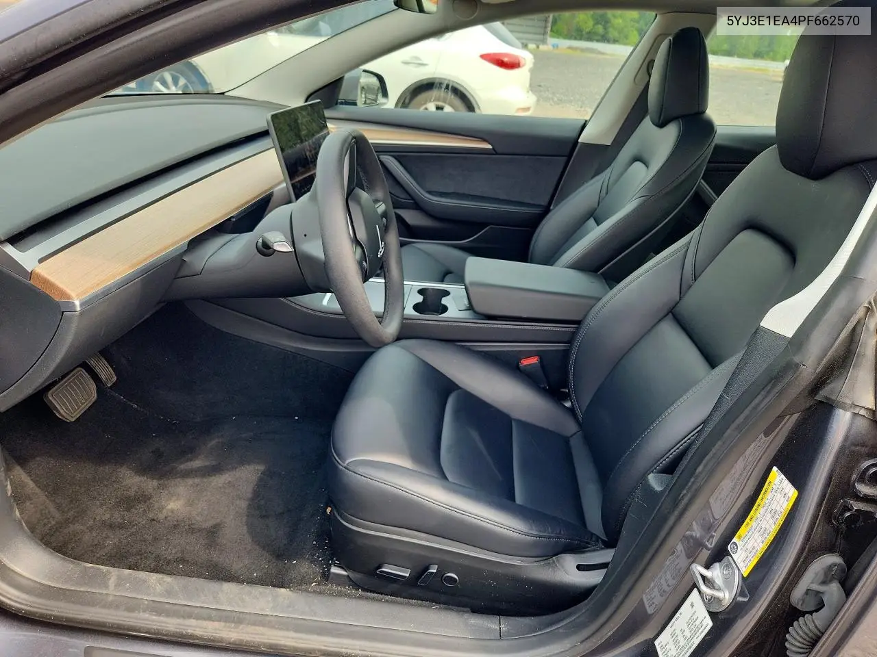 2023 Tesla Model 3 VIN: 5YJ3E1EA4PF662570 Lot: 61171876