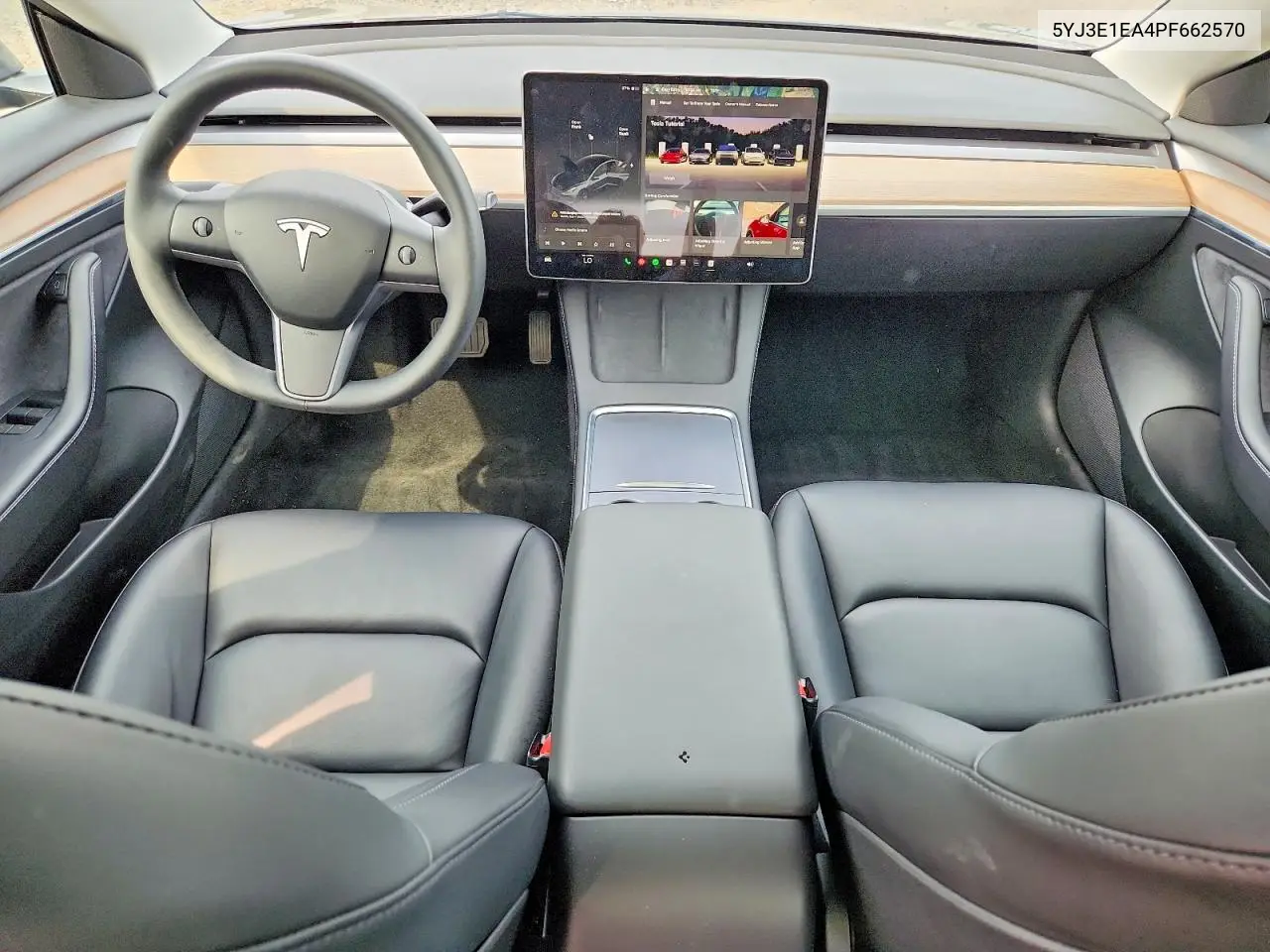 2023 Tesla Model 3 VIN: 5YJ3E1EA4PF662570 Lot: 61171876