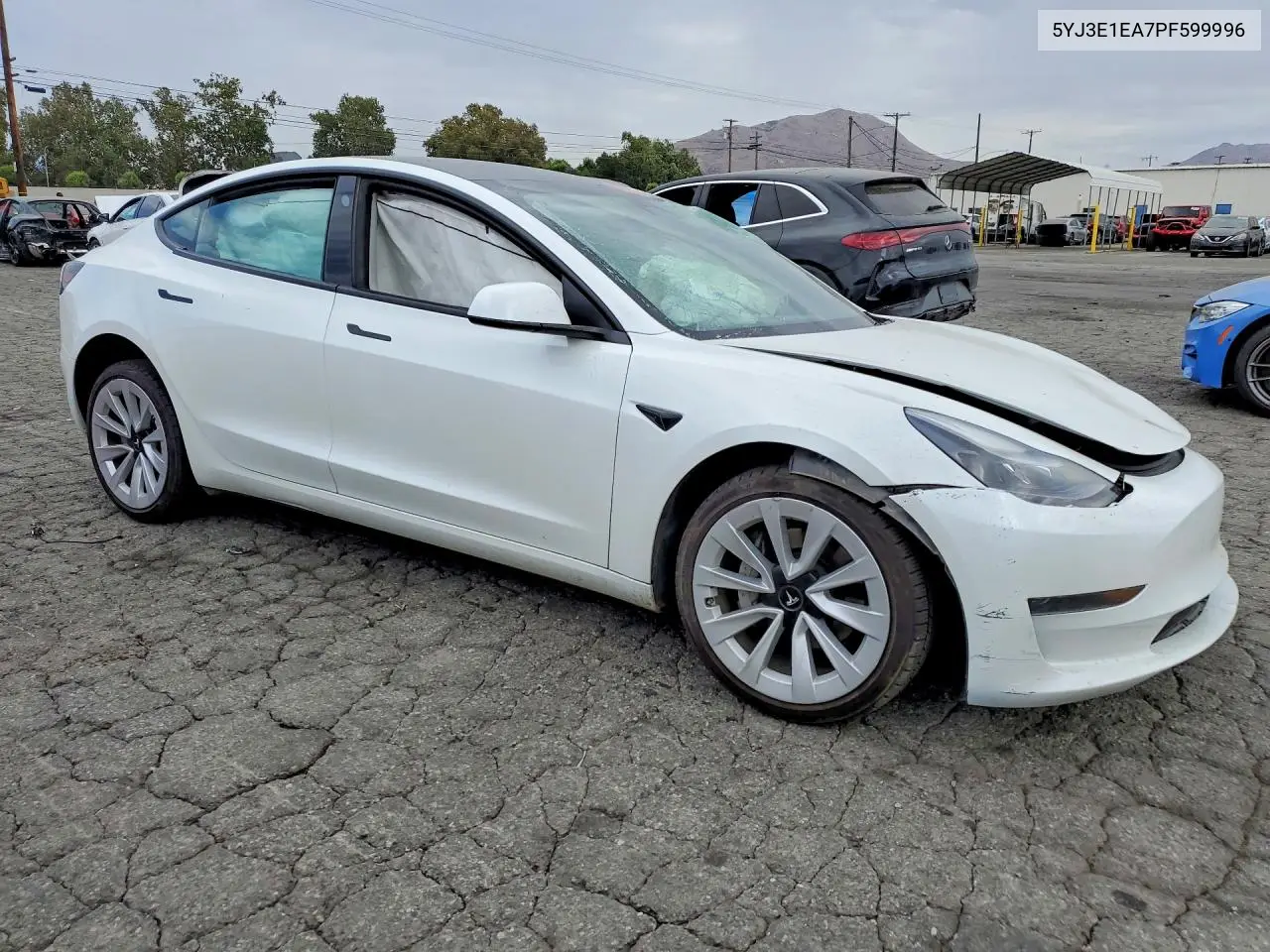 2023 Tesla Model 3 VIN: 5YJ3E1EA7PF599996 Lot: 61408926