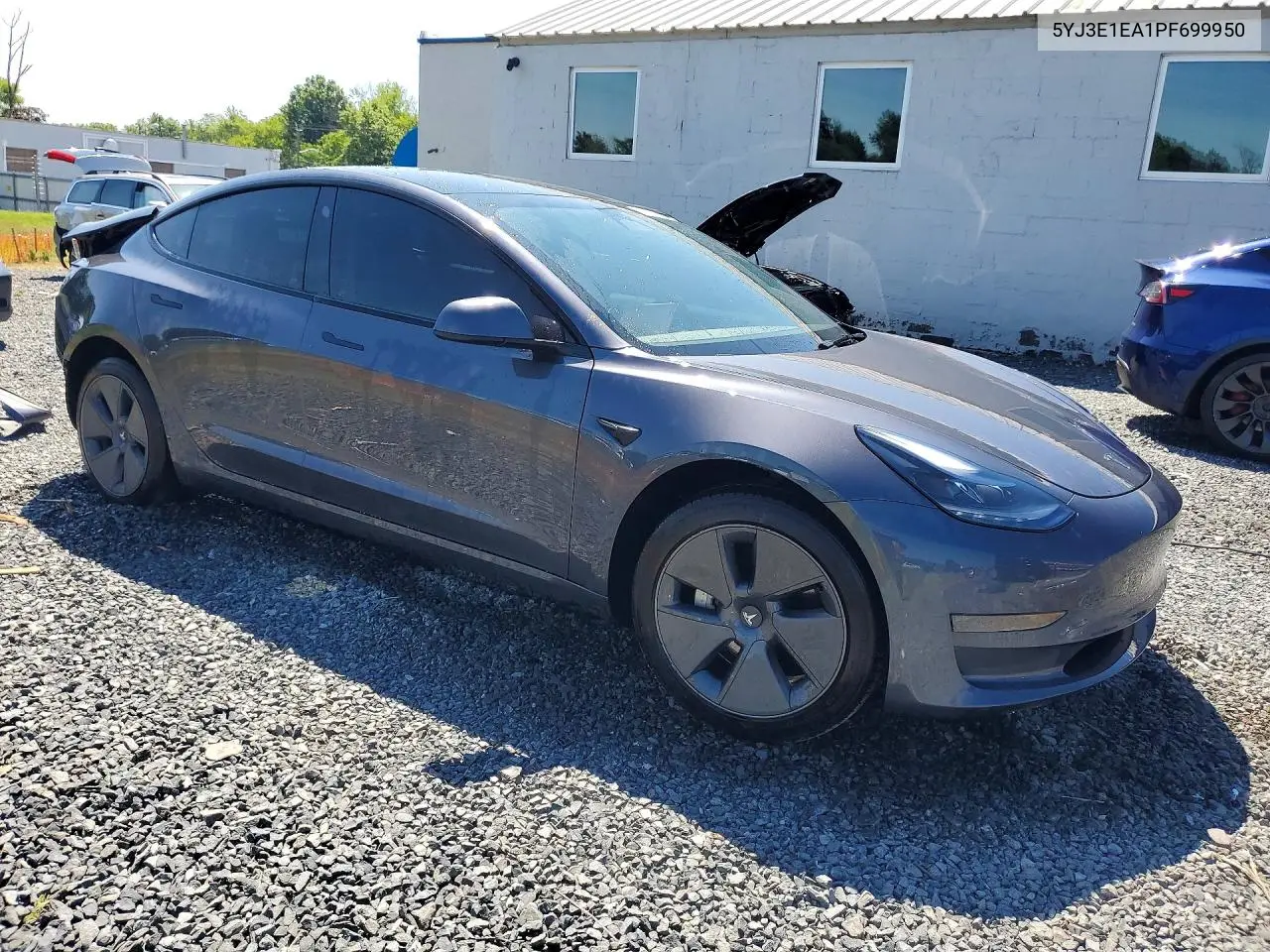 2023 Tesla Model 3 VIN: 5YJ3E1EA1PF699950 Lot: 61556146