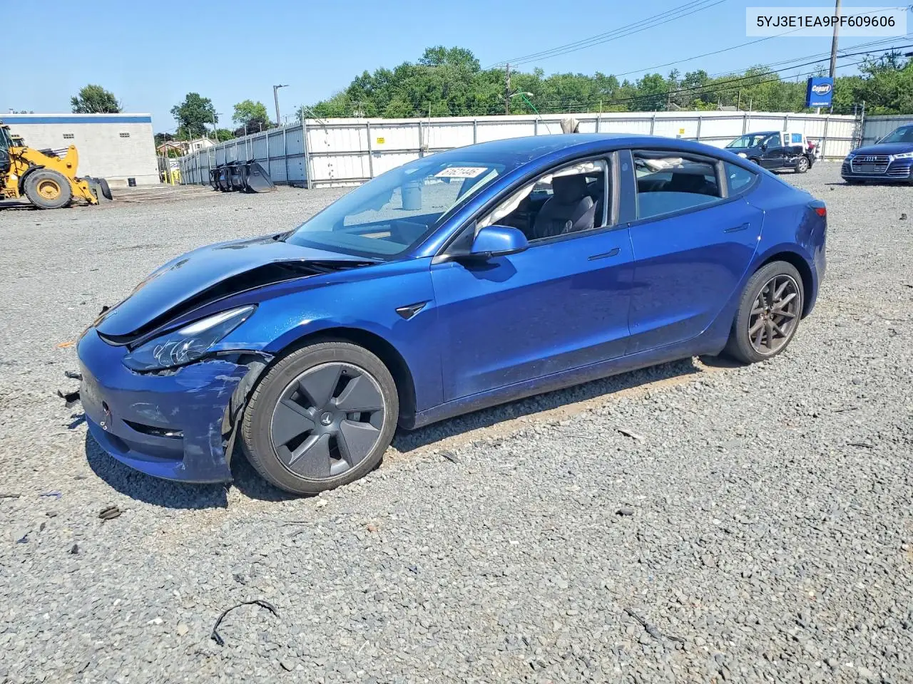 2023 Tesla Model 3 VIN: 5YJ3E1EA9PF609606 Lot: 61621446