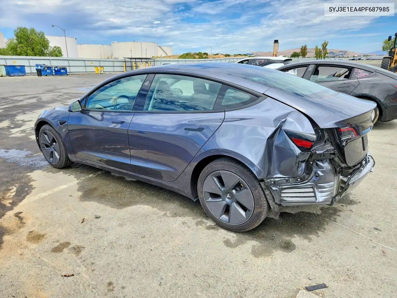 2023 Tesla Model 3 VIN: 5YJ3E1EA4PF687985 Lot: 61638266
