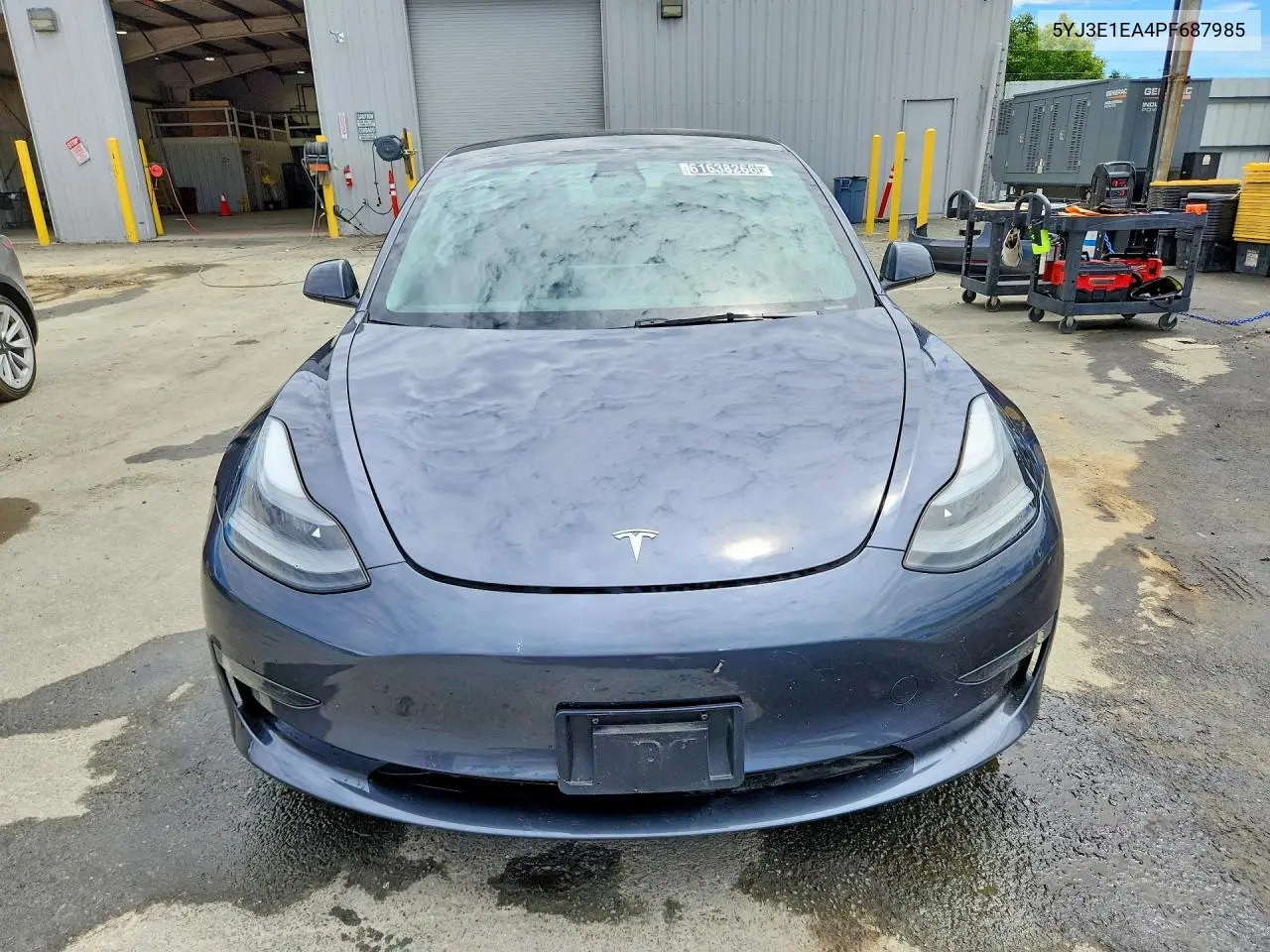 2023 Tesla Model 3 VIN: 5YJ3E1EA4PF687985 Lot: 61638266