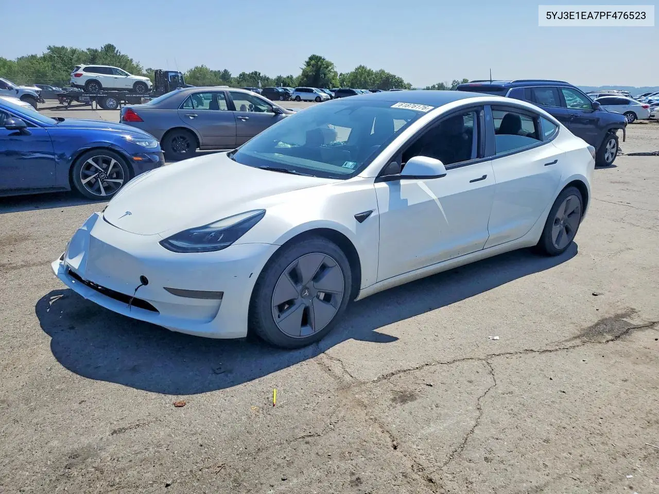 2023 Tesla Model 3 VIN: 5YJ3E1EA7PF476523 Lot: 61876176
