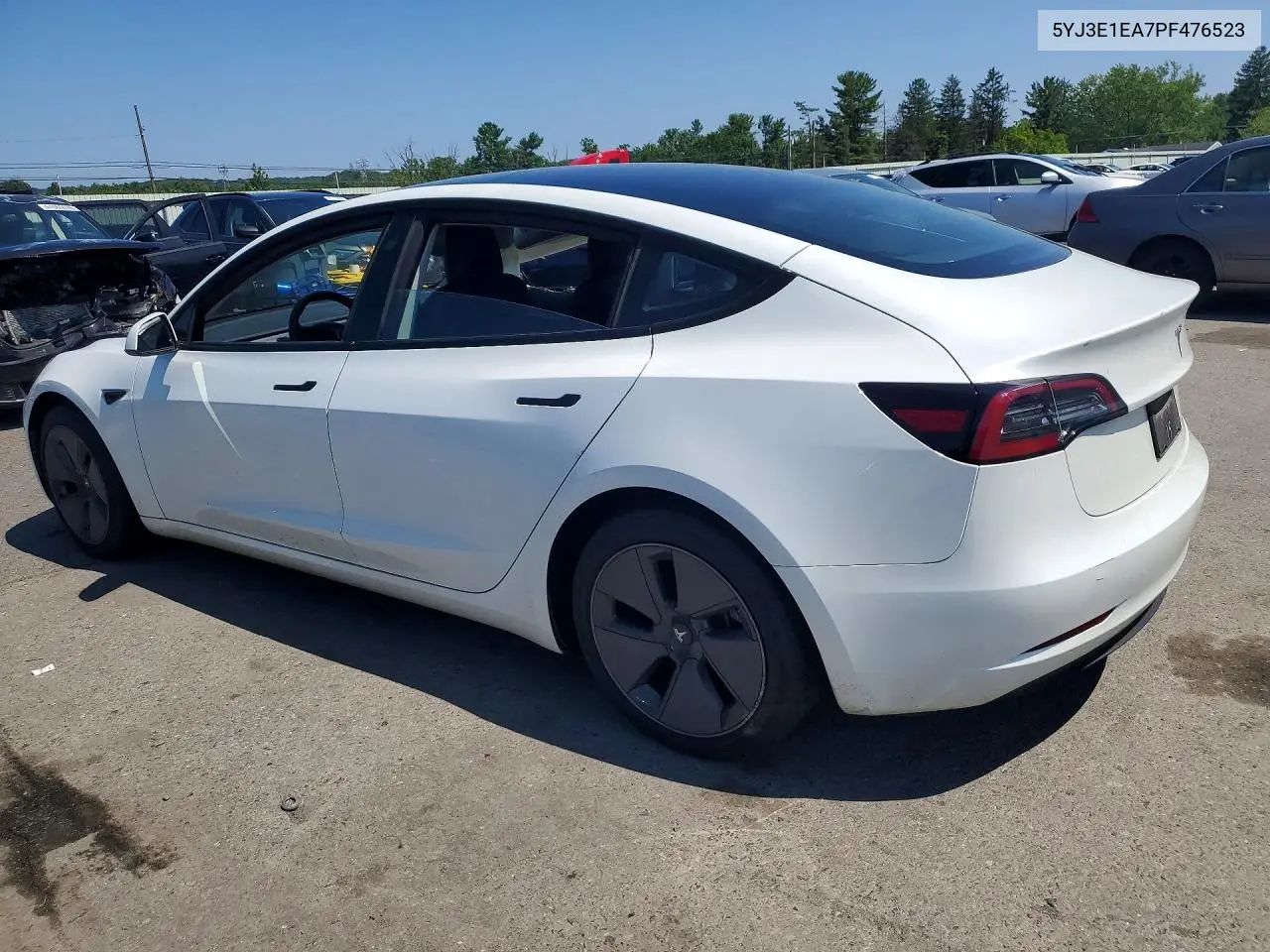 2023 Tesla Model 3 VIN: 5YJ3E1EA7PF476523 Lot: 61876176