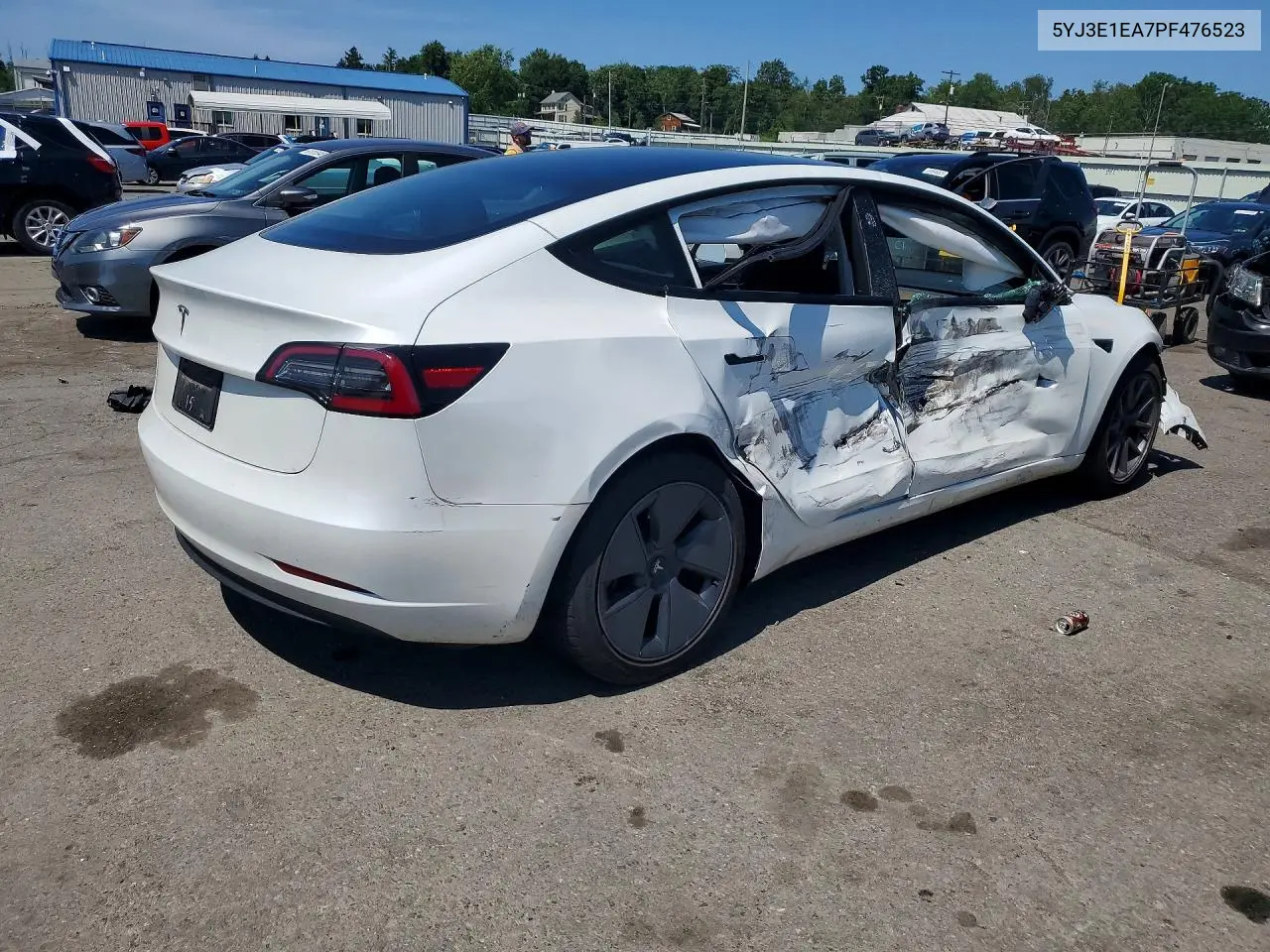 2023 Tesla Model 3 VIN: 5YJ3E1EA7PF476523 Lot: 61876176