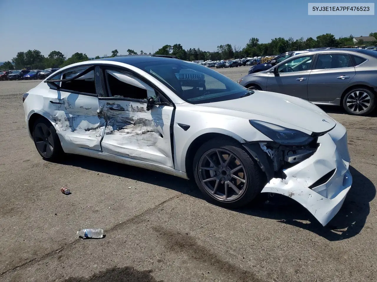 2023 Tesla Model 3 VIN: 5YJ3E1EA7PF476523 Lot: 61876176