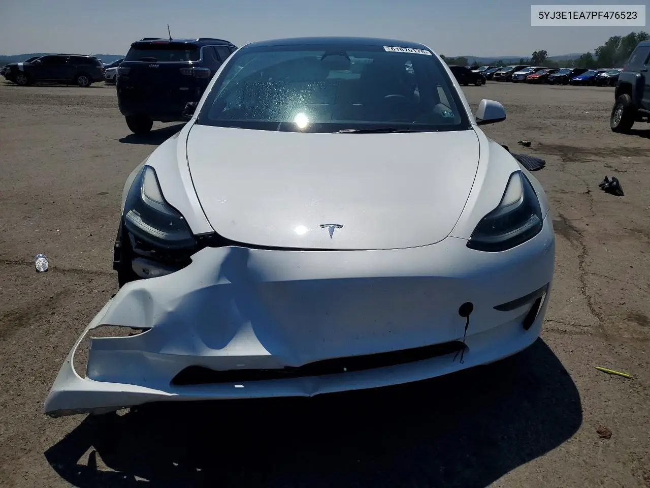 2023 Tesla Model 3 VIN: 5YJ3E1EA7PF476523 Lot: 61876176