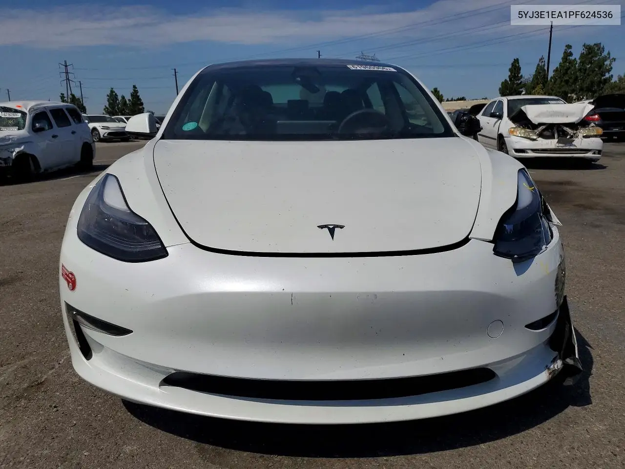 2023 Tesla Model 3 VIN: 5YJ3E1EA1PF624536 Lot: 61960966