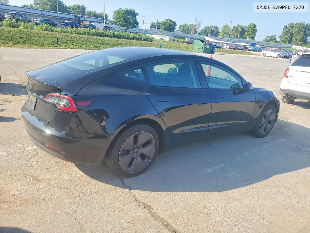 2023 Tesla Model 3 VIN: 5YJ3E1EA9PF617270 Lot: 62106536