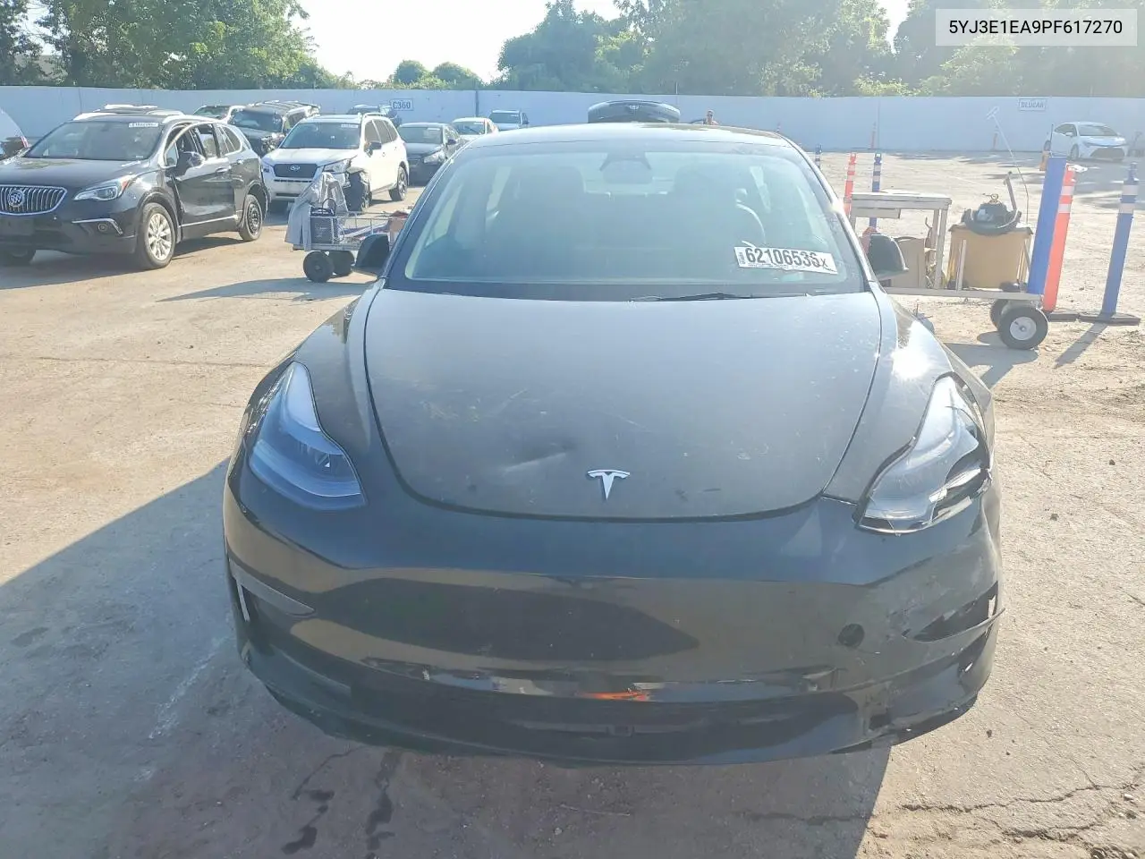 2023 Tesla Model 3 VIN: 5YJ3E1EA9PF617270 Lot: 62106536