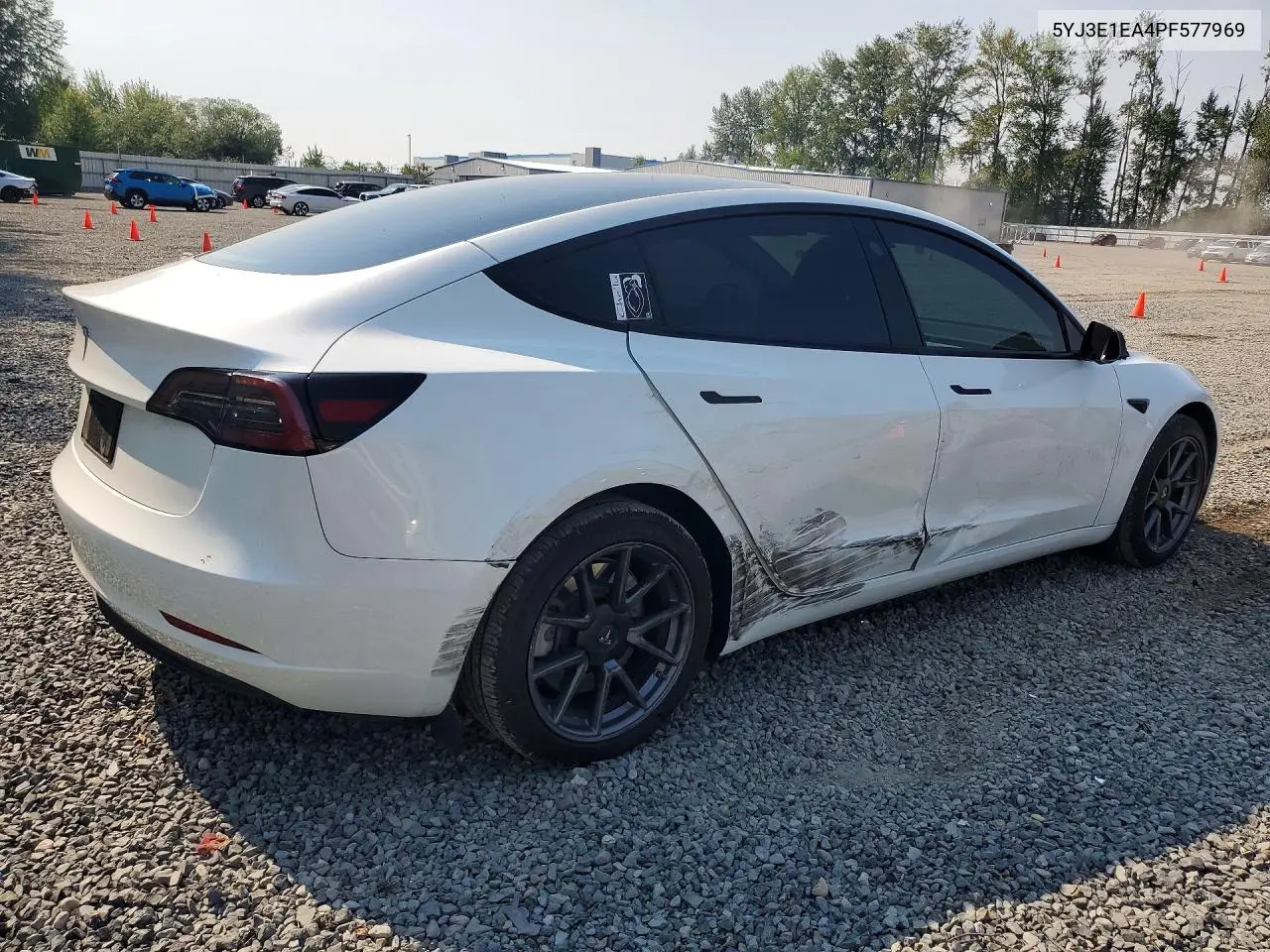 2023 Tesla Model 3 VIN: 5YJ3E1EA4PF577969 Lot: 62118016