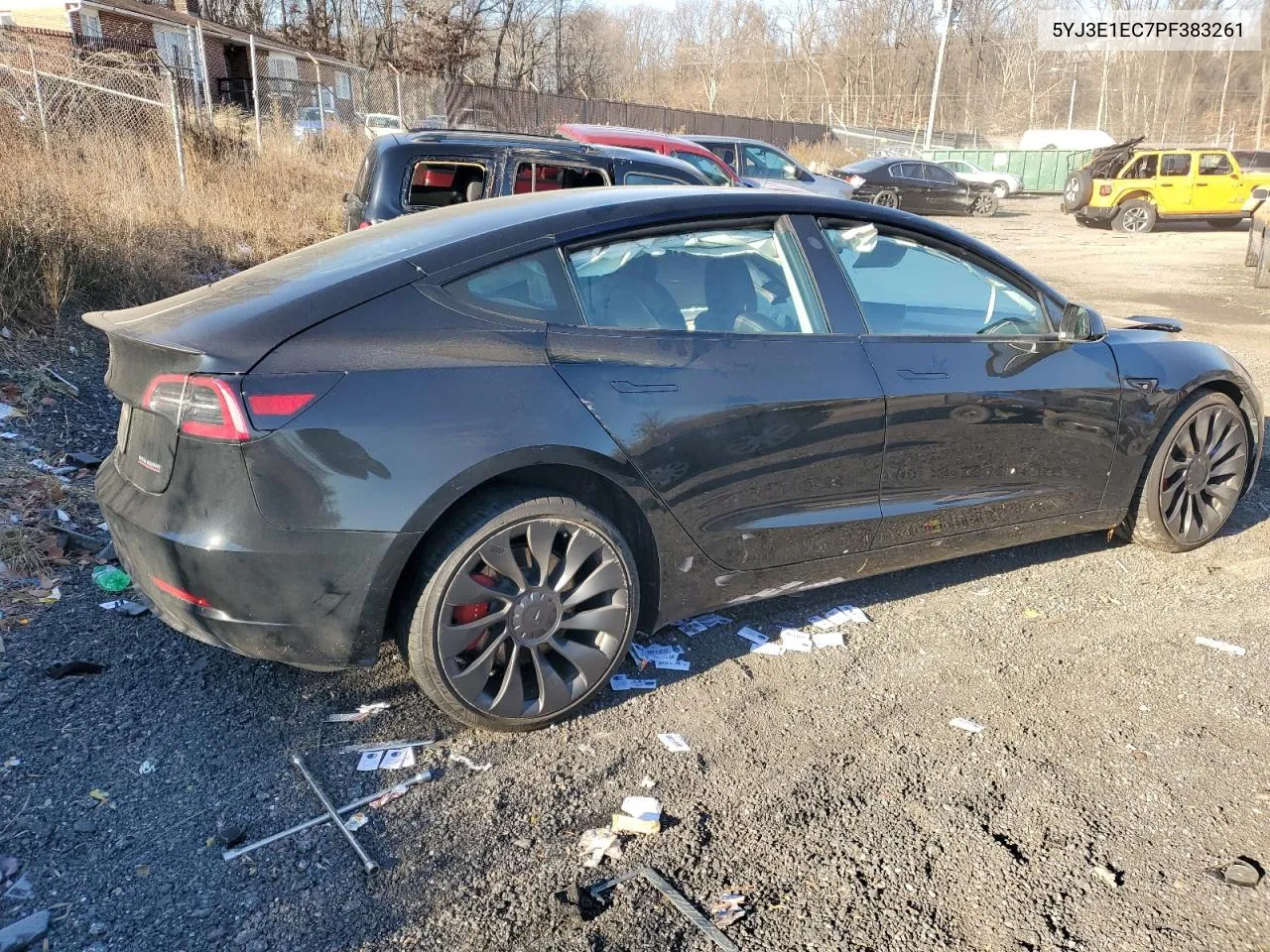 2023 Tesla Model 3 VIN: 5YJ3E1EC7PF383261 Lot: 85292304