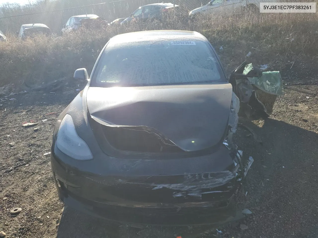 2023 Tesla Model 3 VIN: 5YJ3E1EC7PF383261 Lot: 85292304