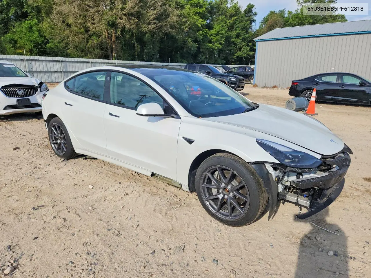 2023 Tesla Model 3 VIN: 5YJ3E1EB5PF612818 Lot: 85792095