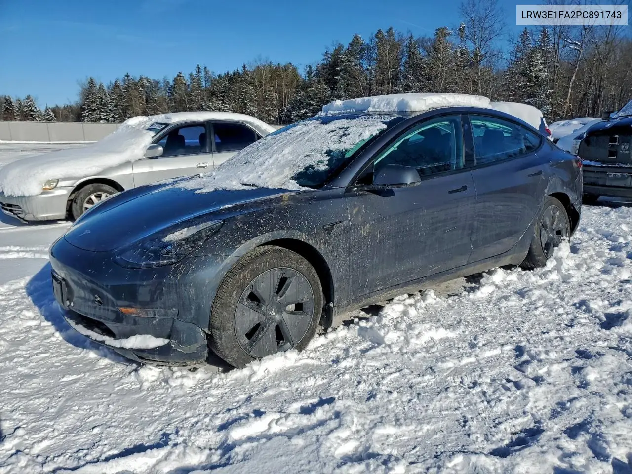 LRW3E1FA2PC891743 2023 Tesla Model 3