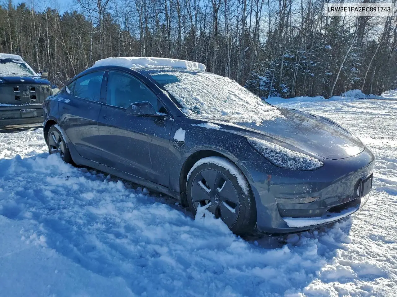 LRW3E1FA2PC891743 2023 Tesla Model 3