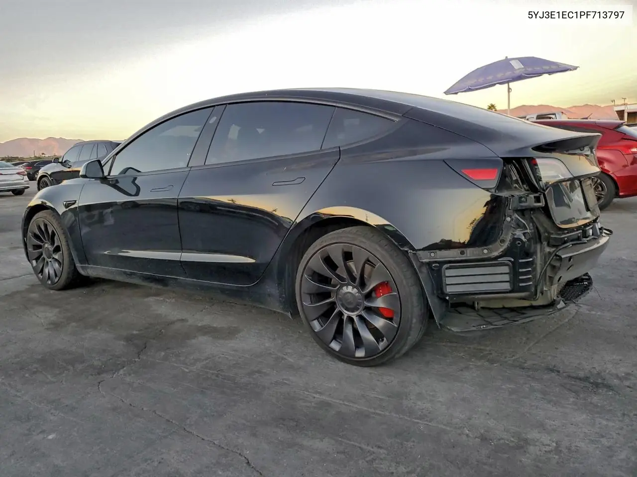 5YJ3E1EC1PF713797 2023 Tesla Model 3