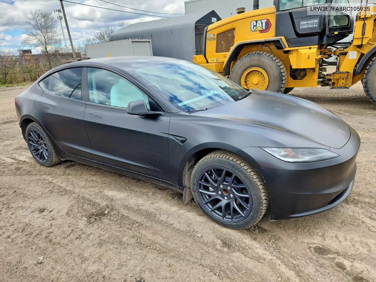 2024 Tesla Model 3 VIN: LRW3E7FA8RC105935 Lot: 52834566