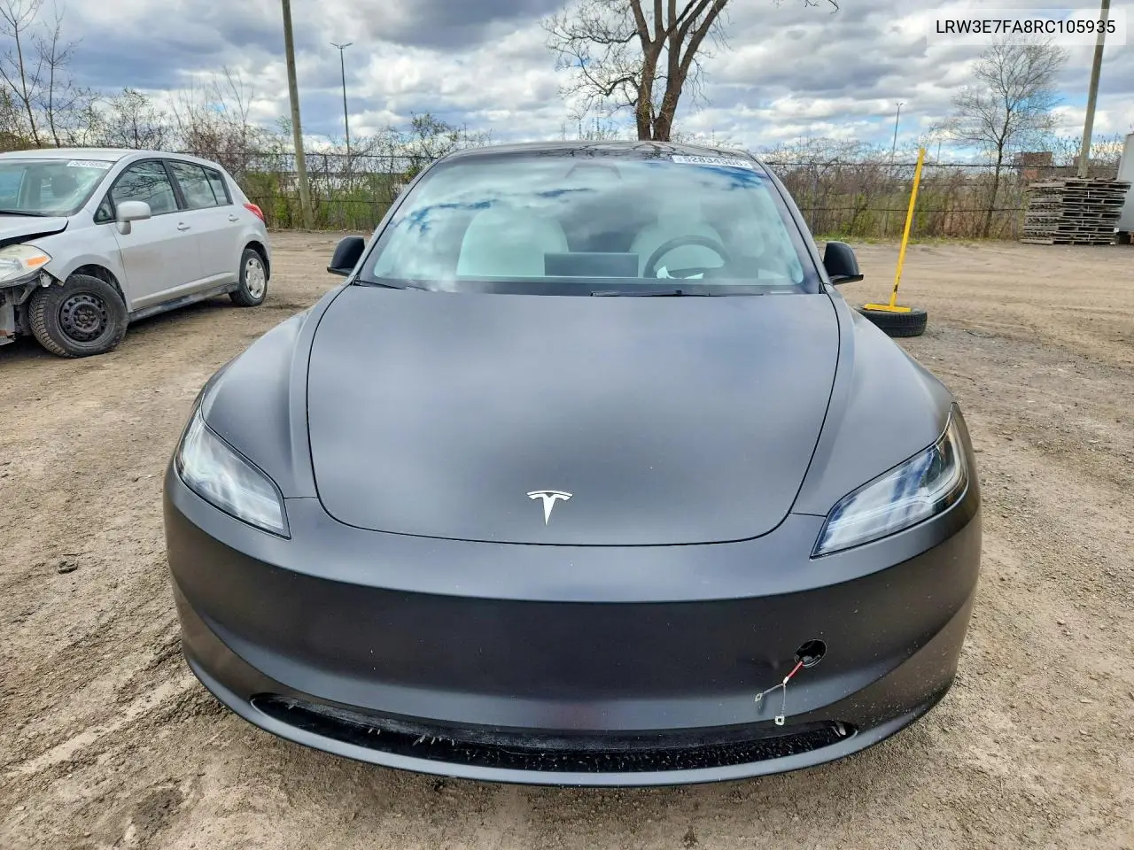 2024 Tesla Model 3 VIN: LRW3E7FA8RC105935 Lot: 52834566