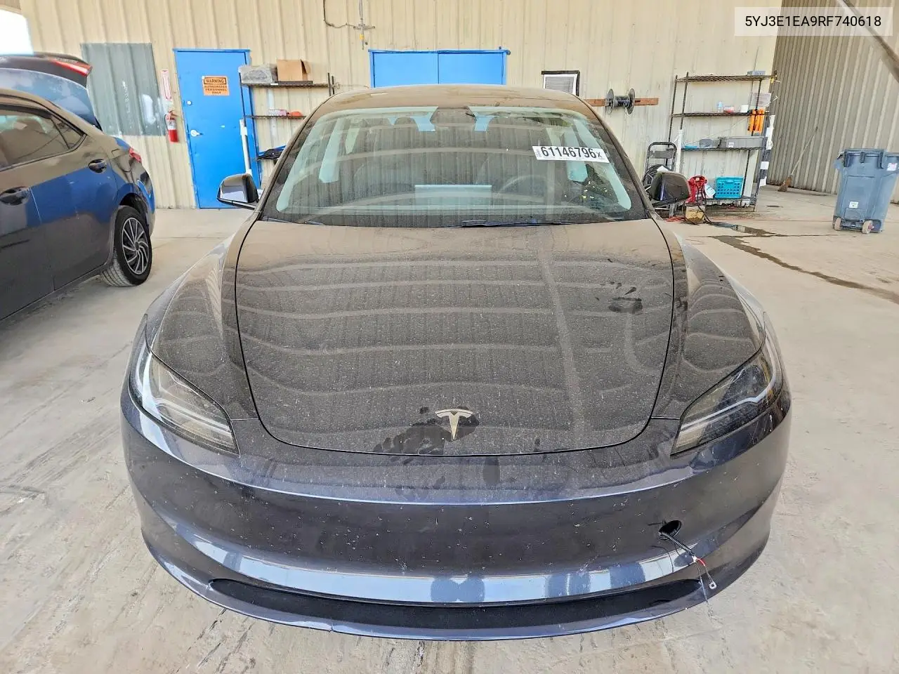 2024 Tesla Model 3 VIN: 5YJ3E1EA9RF740618 Lot: 61146796