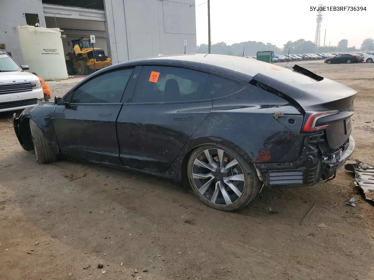 2024 Tesla Model 3 VIN: 5YJ3E1EB3RF736394 Lot: 61515466