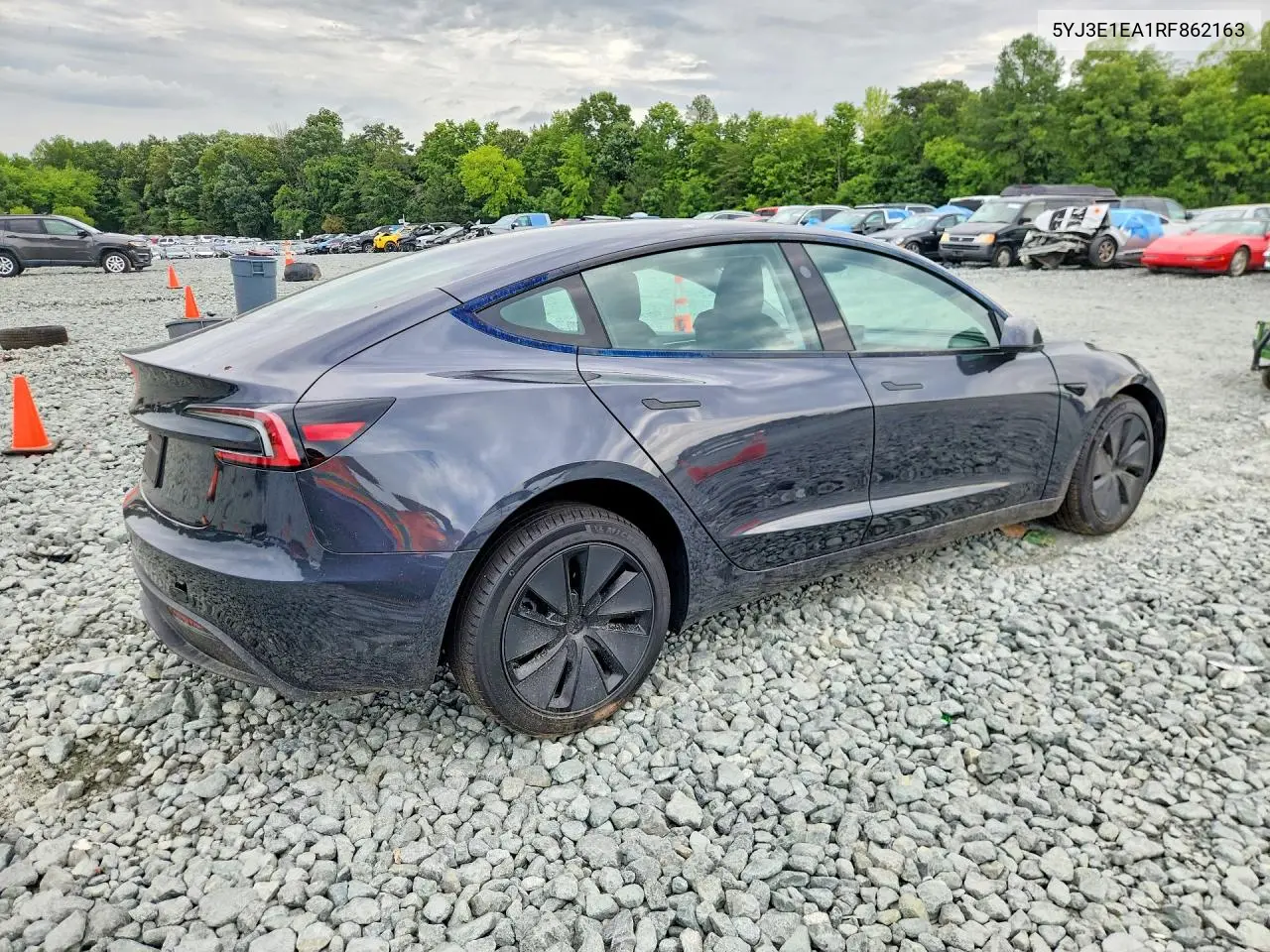 2024 Tesla Model 3 VIN: 5YJ3E1EA1RF862163 Lot: 62110256