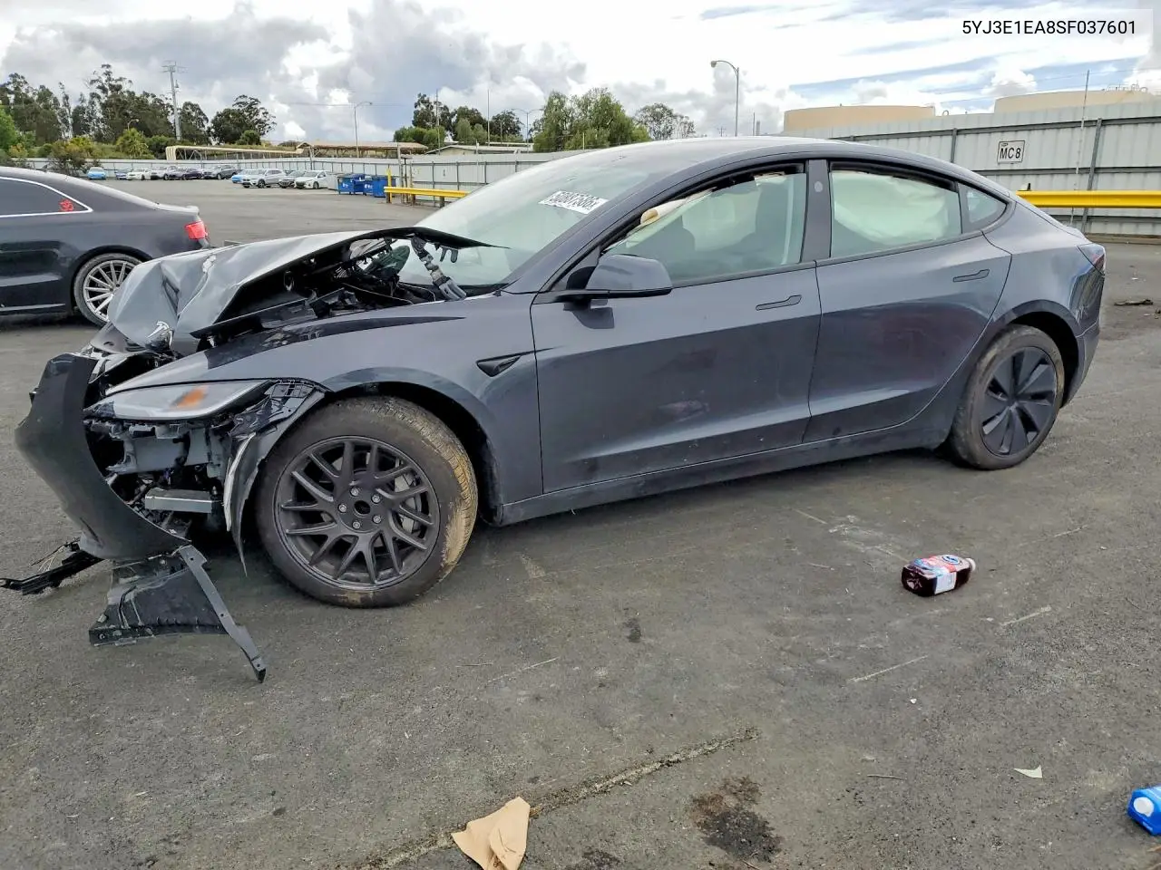 2025 Tesla Model 3 VIN: 5YJ3E1EA8SF037601 Lot: 50887586