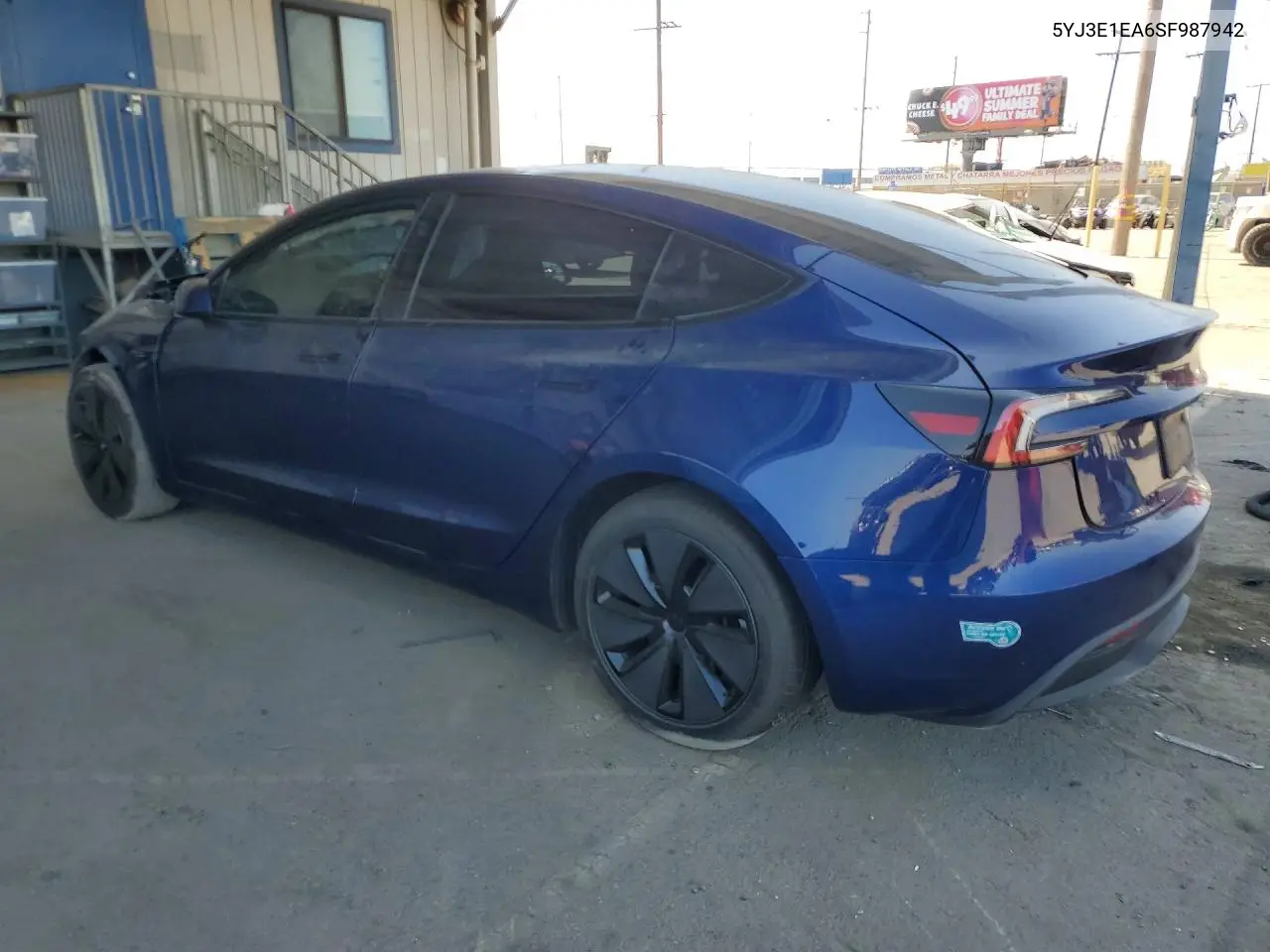 2025 Tesla Model 3 VIN: 5YJ3E1EA6SF987942 Lot: 56623636