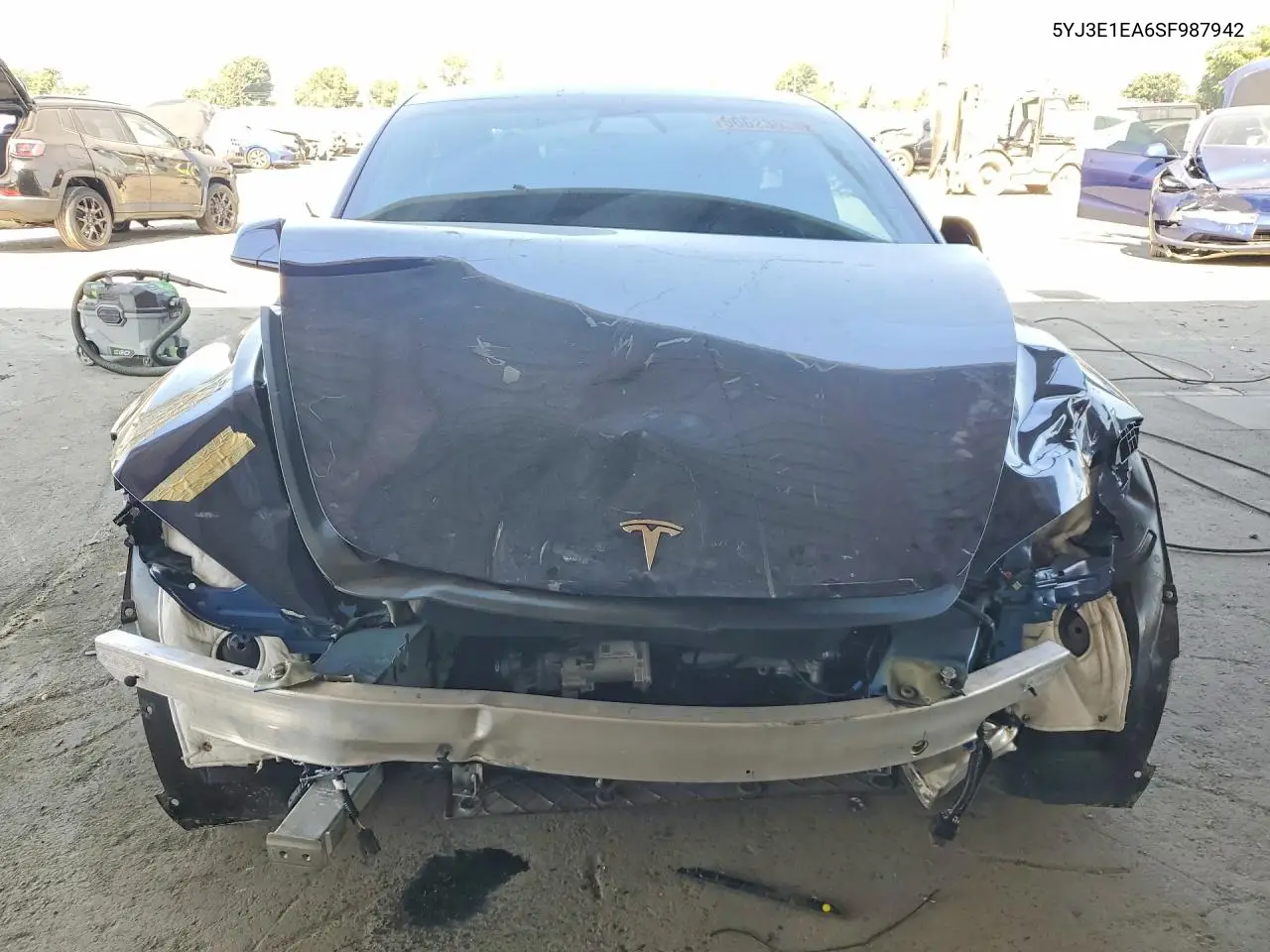 2025 Tesla Model 3 VIN: 5YJ3E1EA6SF987942 Lot: 56623636