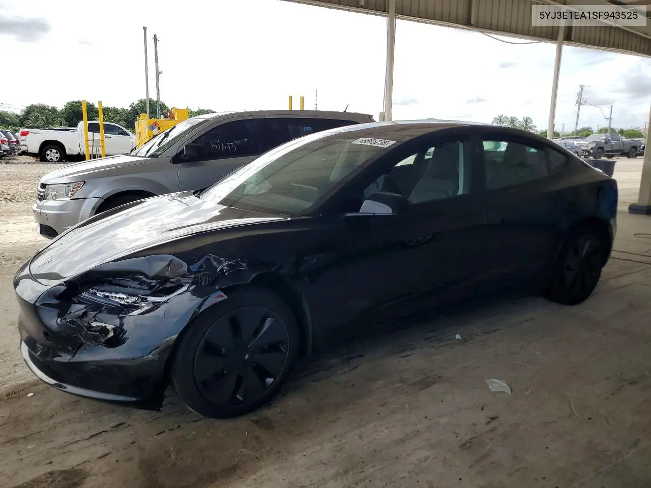 2025 Tesla Model 3 VIN: 5YJ3E1EA1SF943525 Lot: 56685236