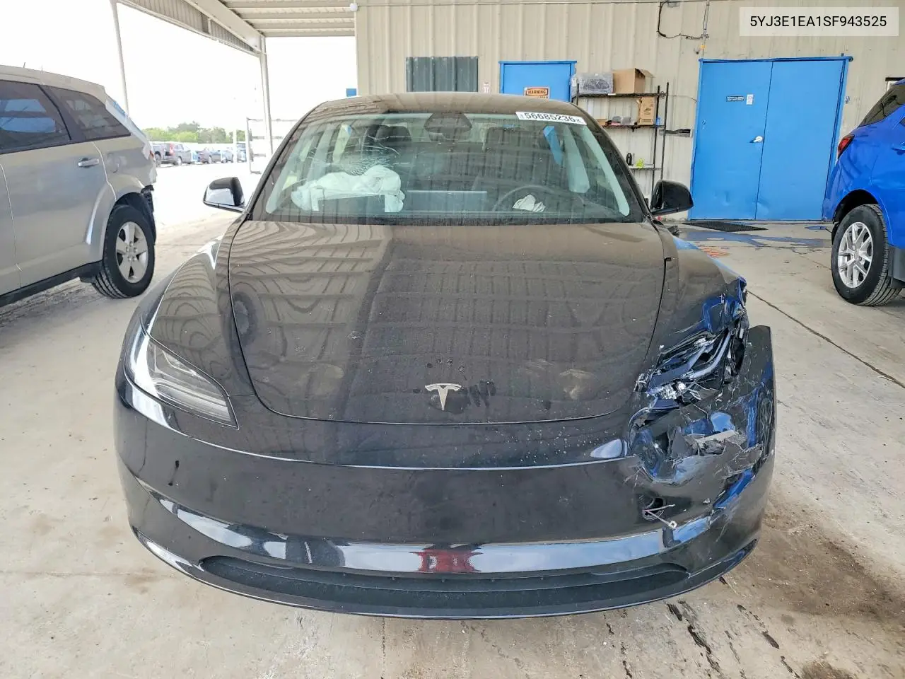 2025 Tesla Model 3 VIN: 5YJ3E1EA1SF943525 Lot: 56685236