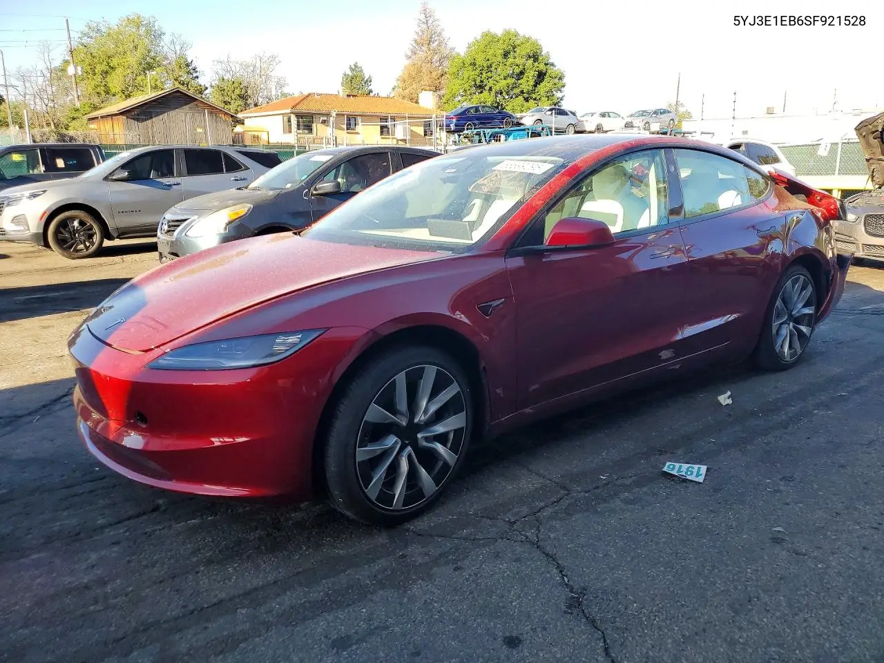 2025 Tesla Model 3 VIN: 5YJ3E1EB6SF921528 Lot: 56699296